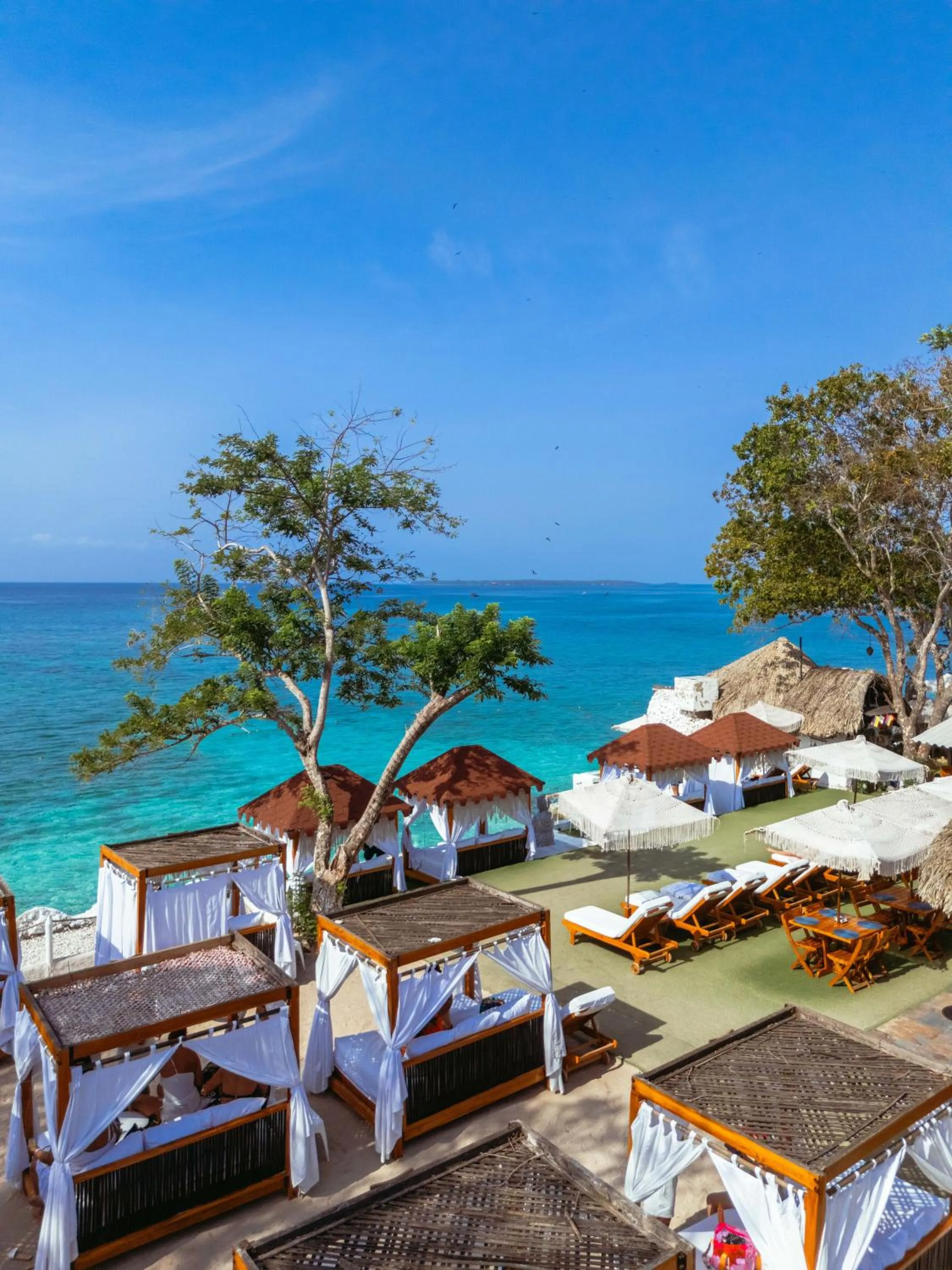 Natural landscape in Bora Bora Cartagena