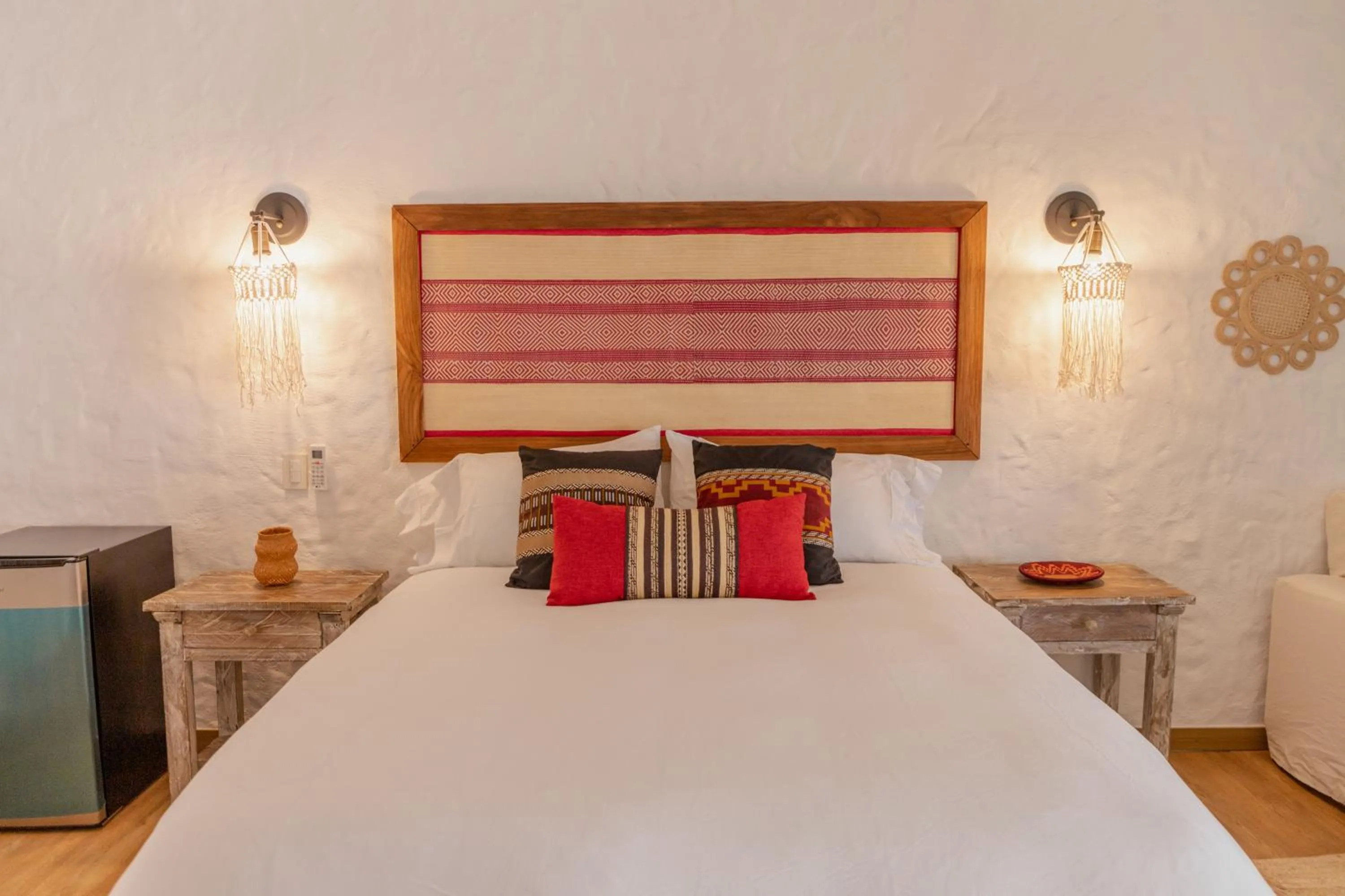 Bed in Bora Bora Cartagena