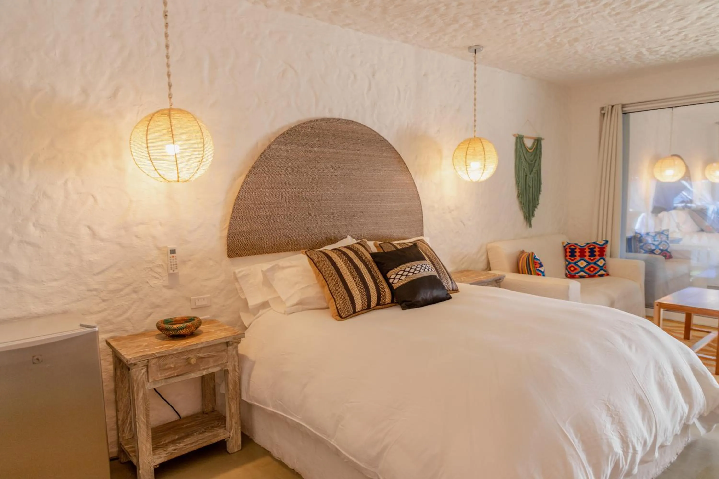 Bed in Bora Bora Cartagena