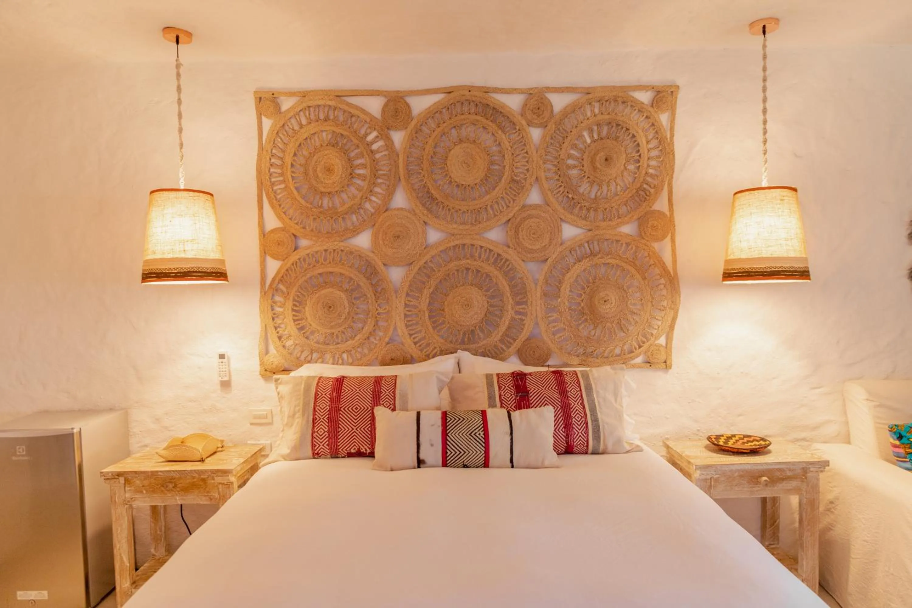 Bed in Bora Bora Cartagena