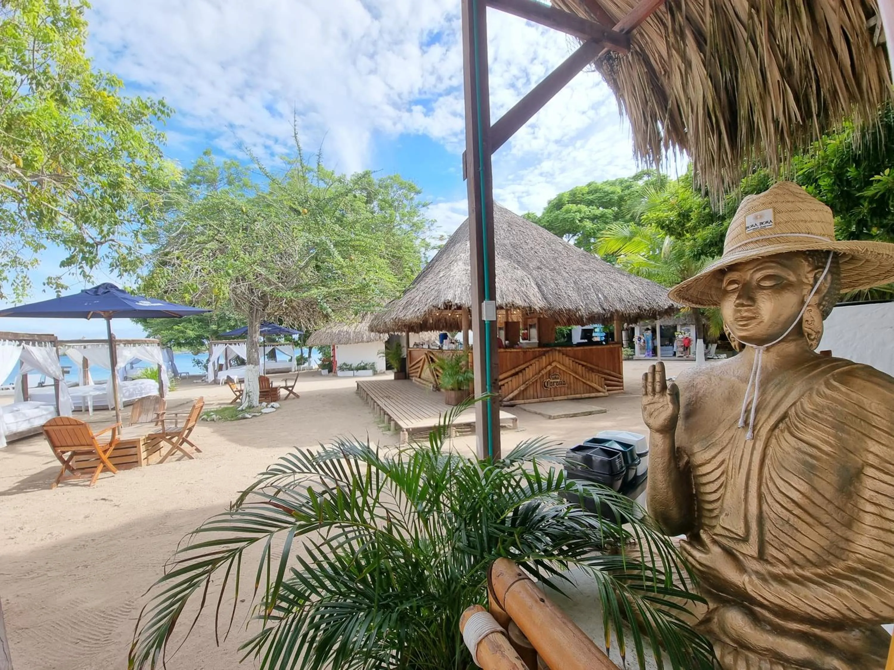 Natural landscape in Bora Bora Cartagena