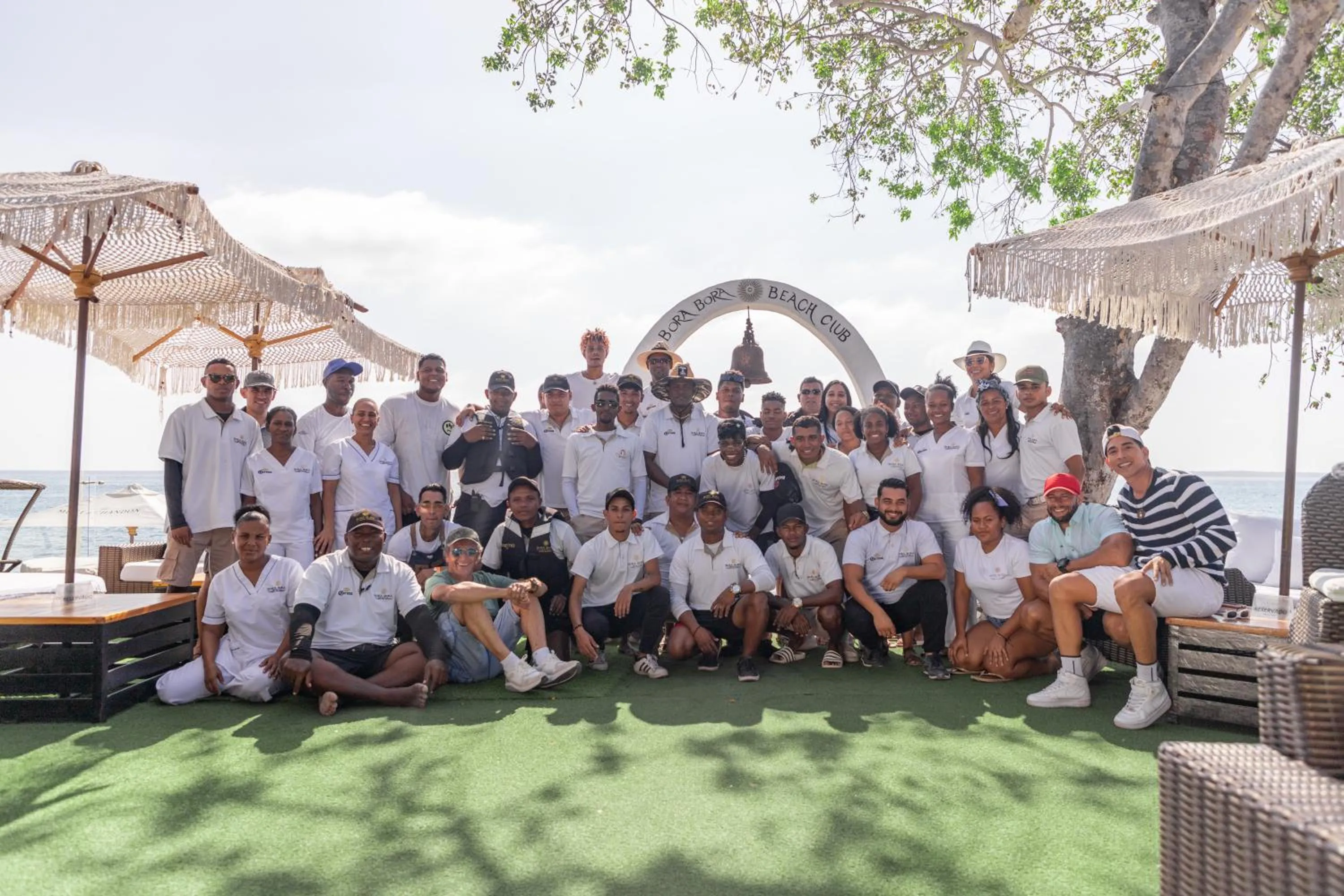 Staff in Bora Bora Cartagena