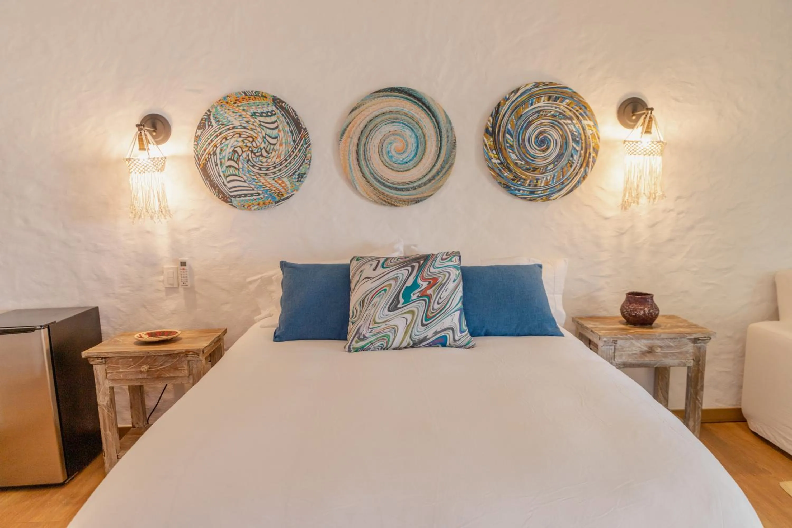 Bed in Bora Bora Cartagena