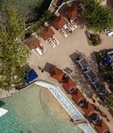 Natural landscape in Bora Bora Cartagena