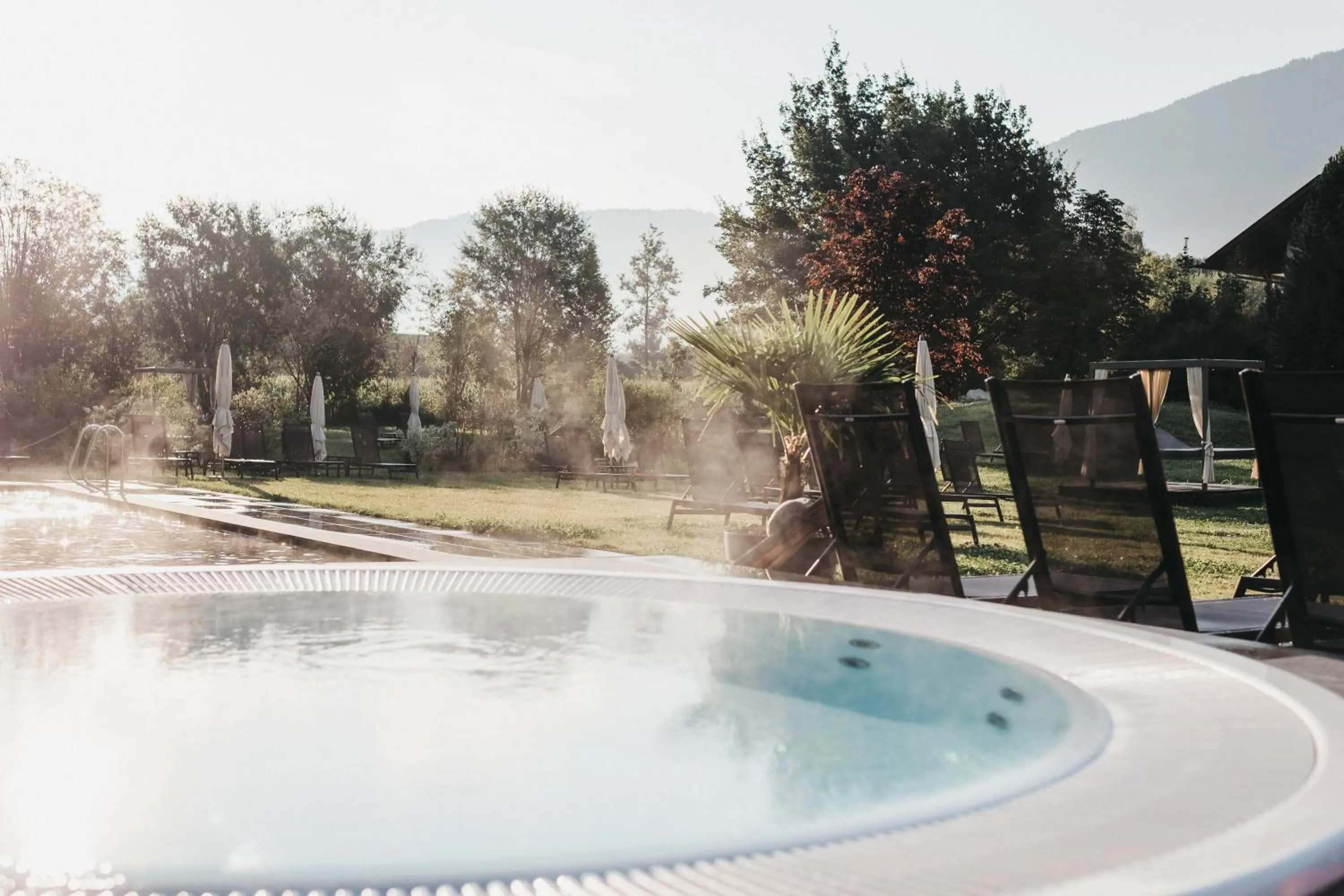 Garden in Hotel Rudolf