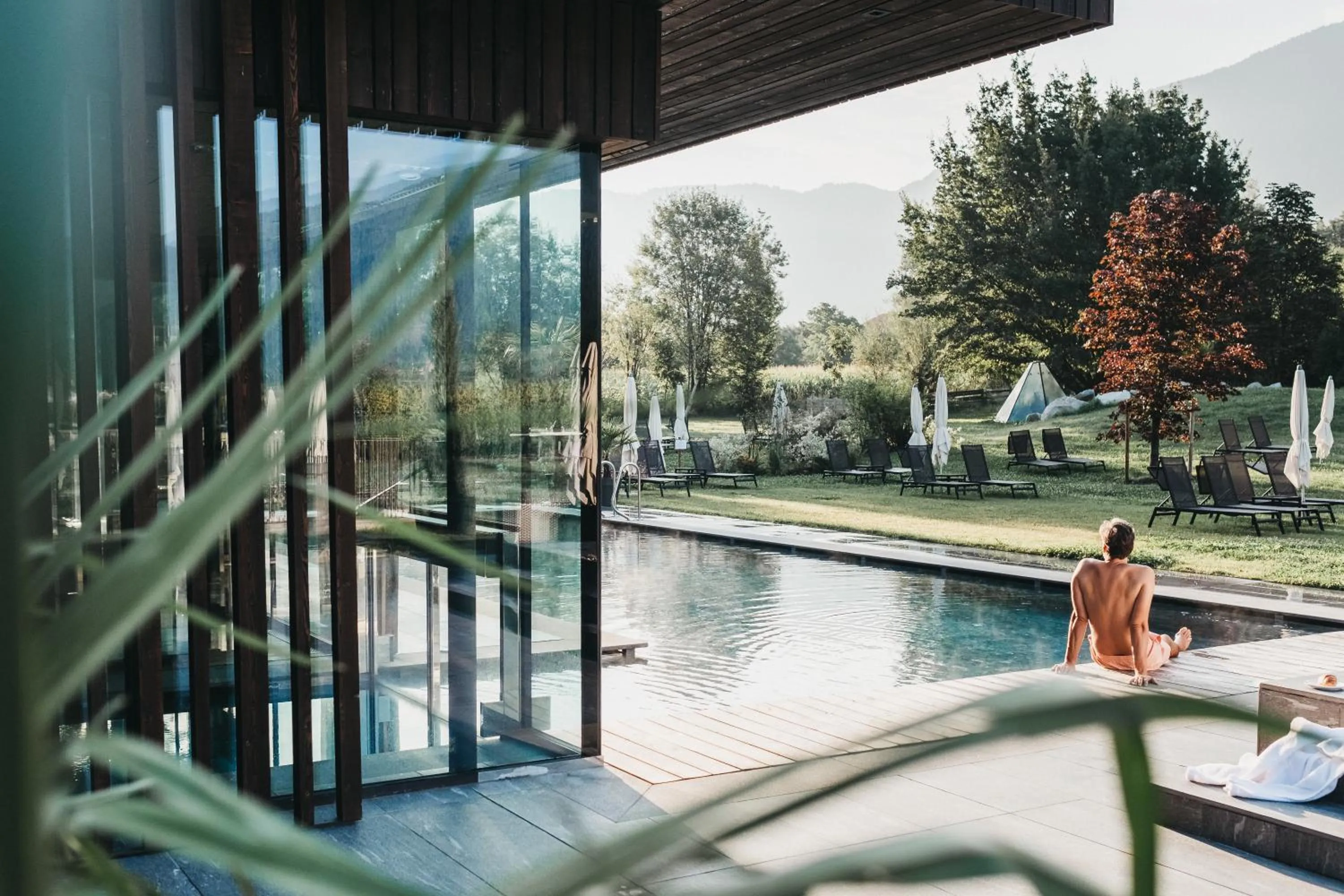 Swimming pool in Hotel Rudolf