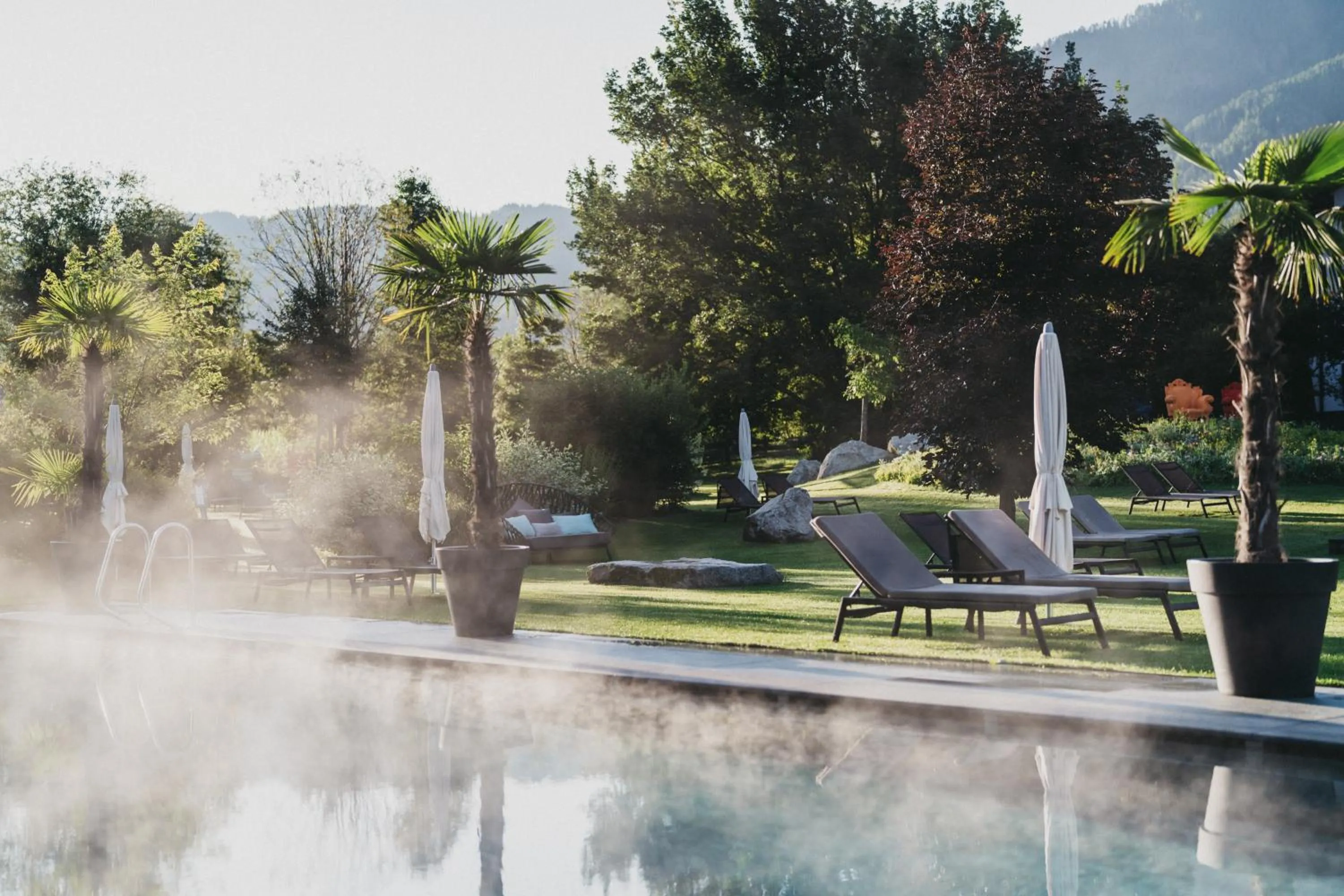 Garden in Hotel Rudolf