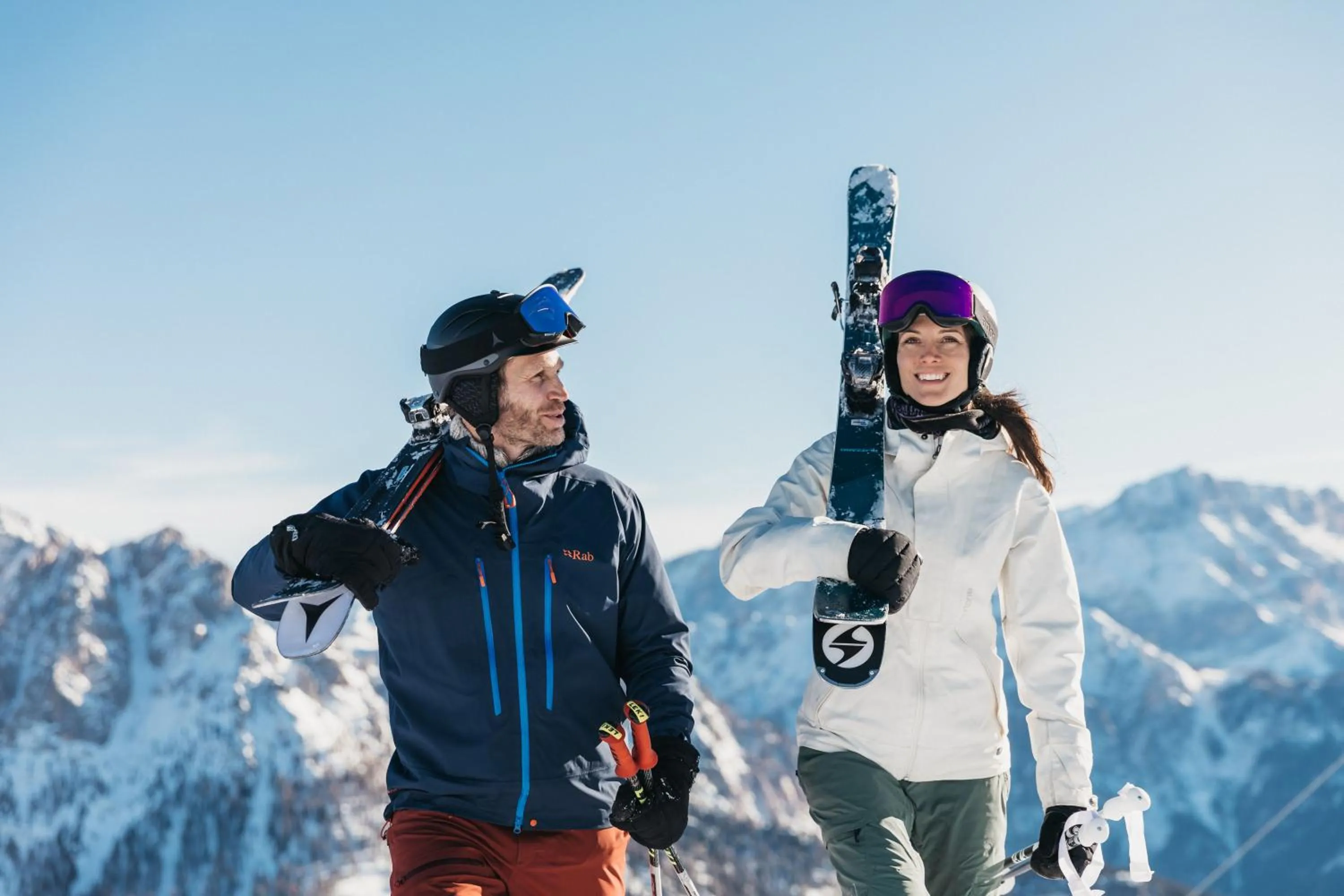 Skiing in Hotel Rudolf