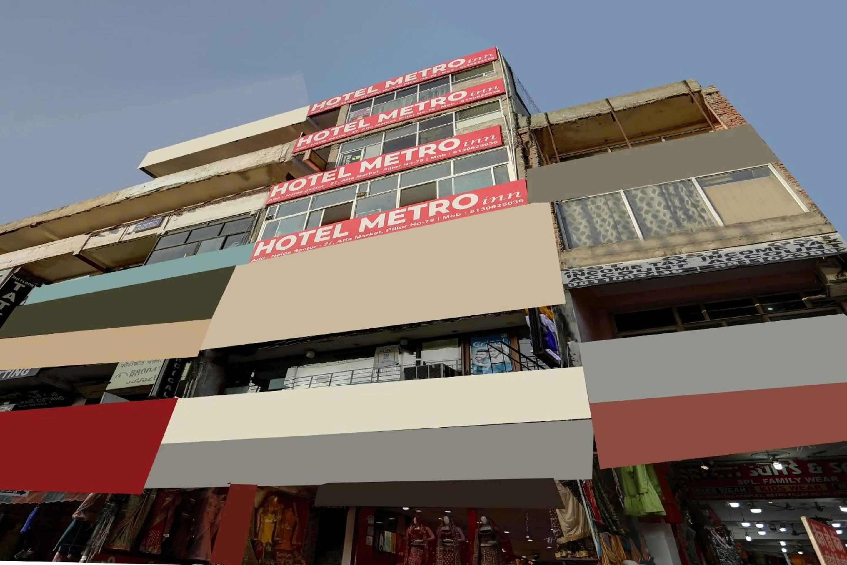 Facade/entrance in Hotel O Metro Inn