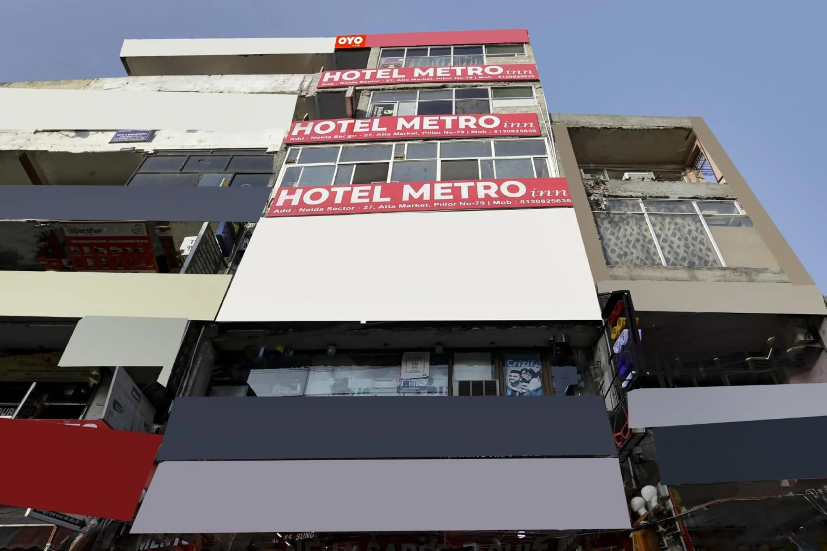 Facade/entrance in Hotel O Metro Inn