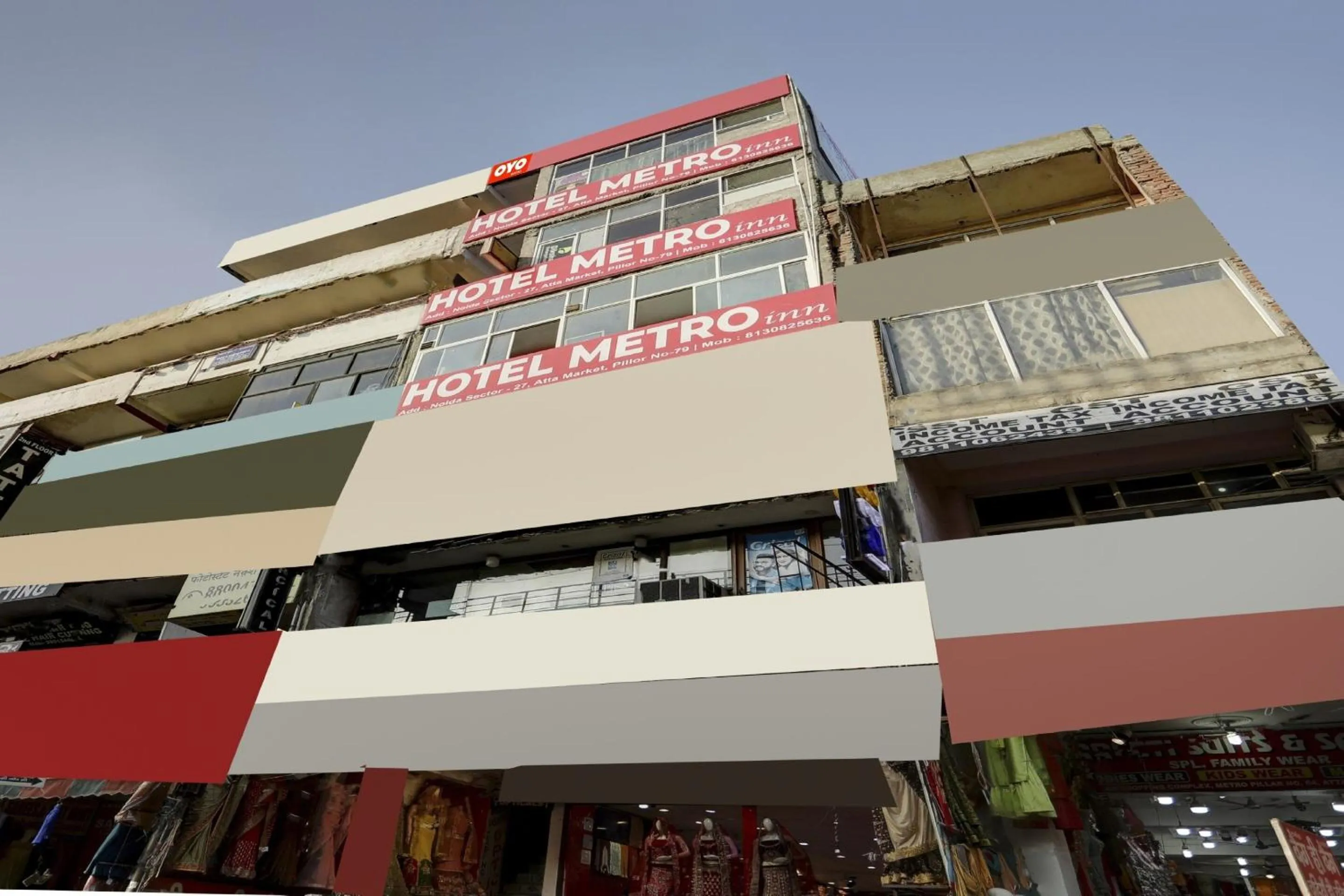 Facade/entrance in Hotel O Metro Inn