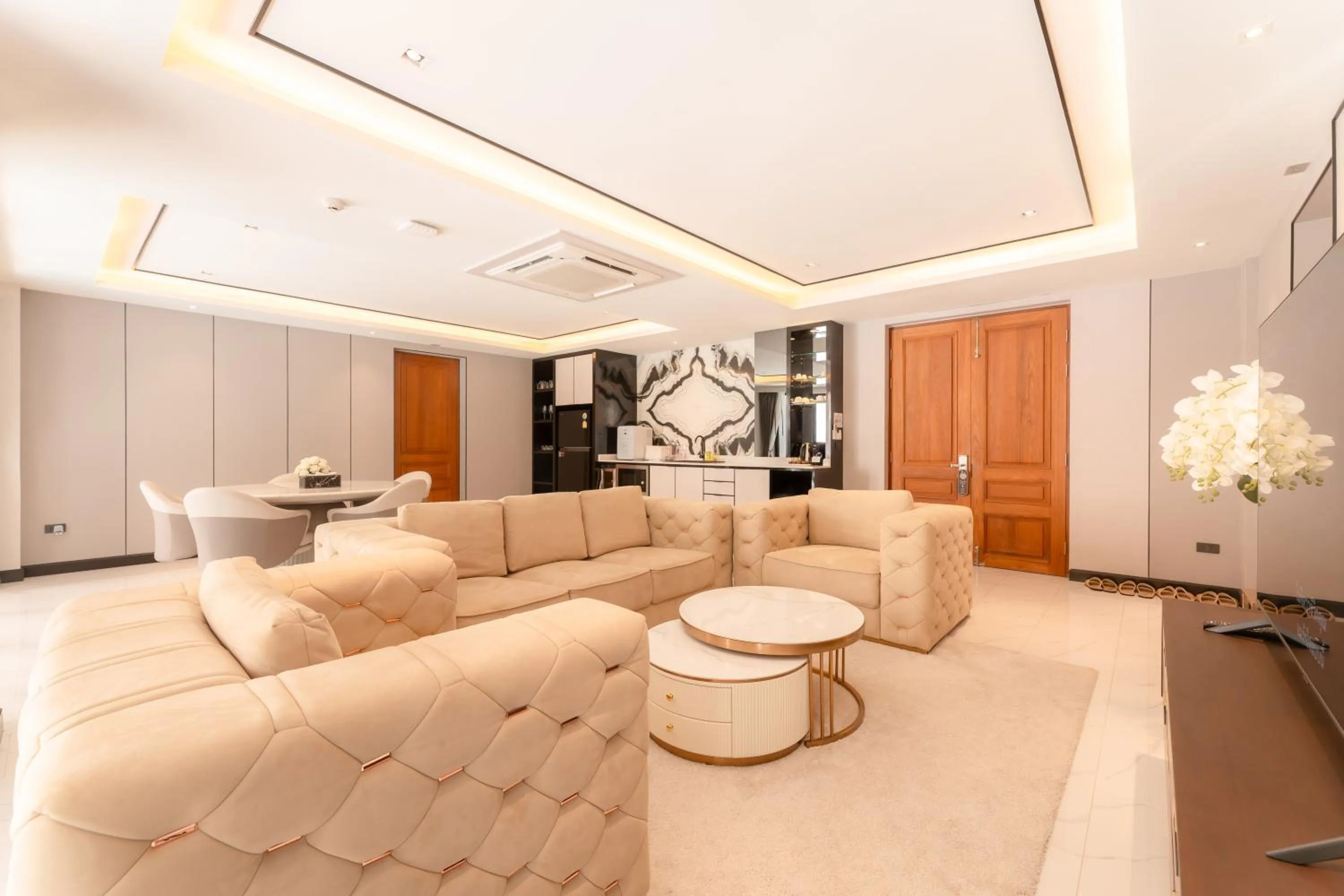 Living room in Verbena Chiangmai