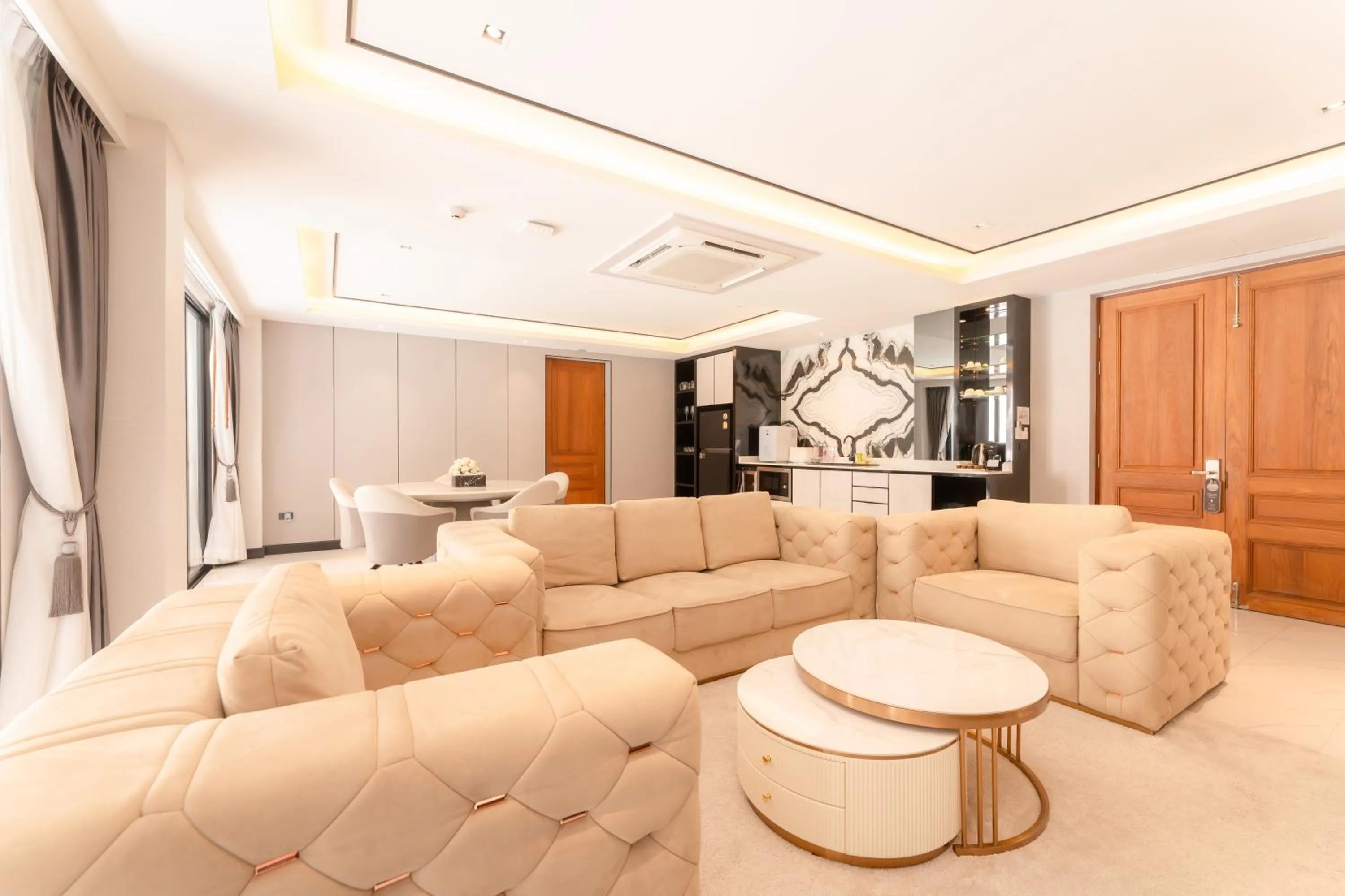 Living room in Verbena Chiangmai