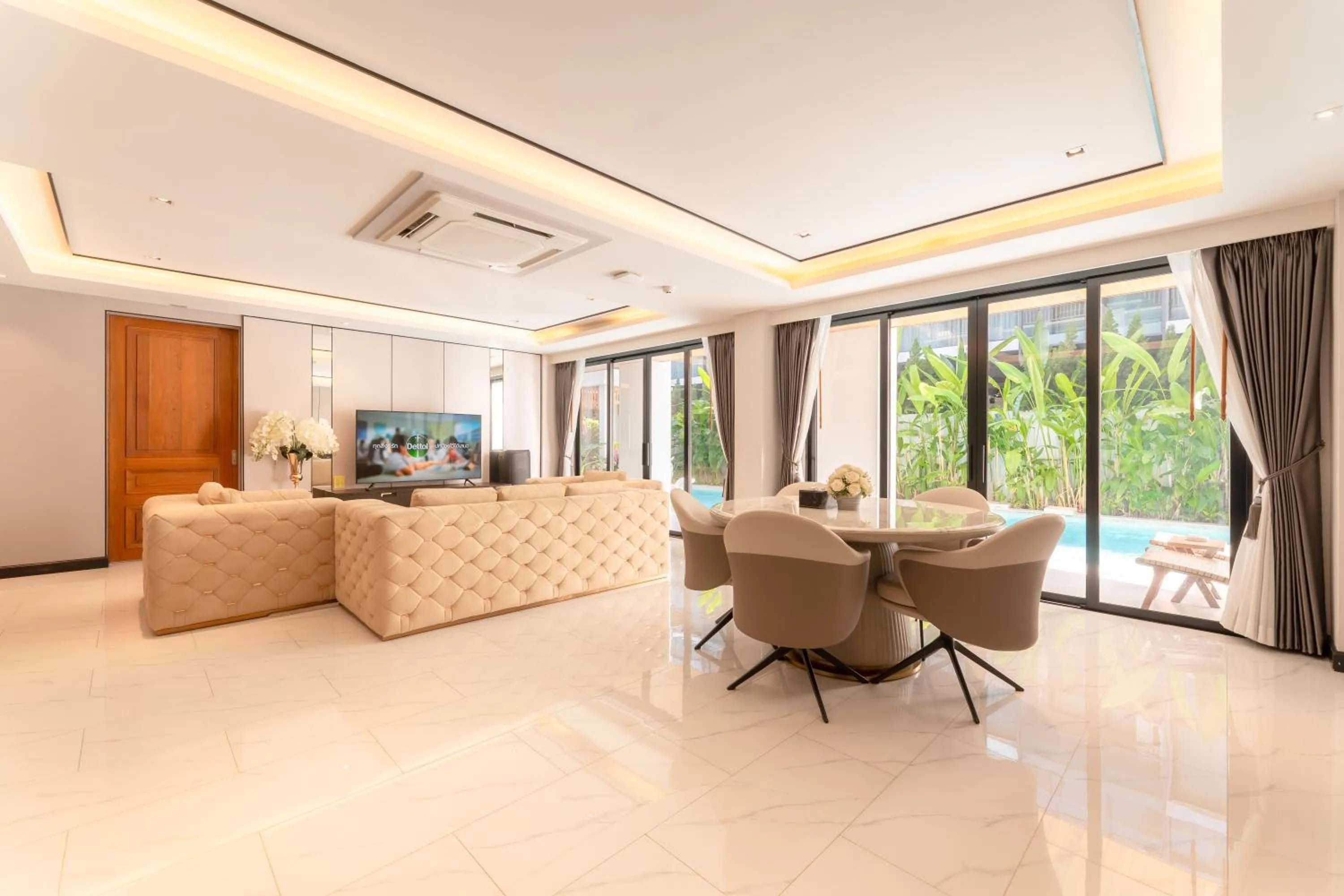 Living room in Verbena Chiangmai