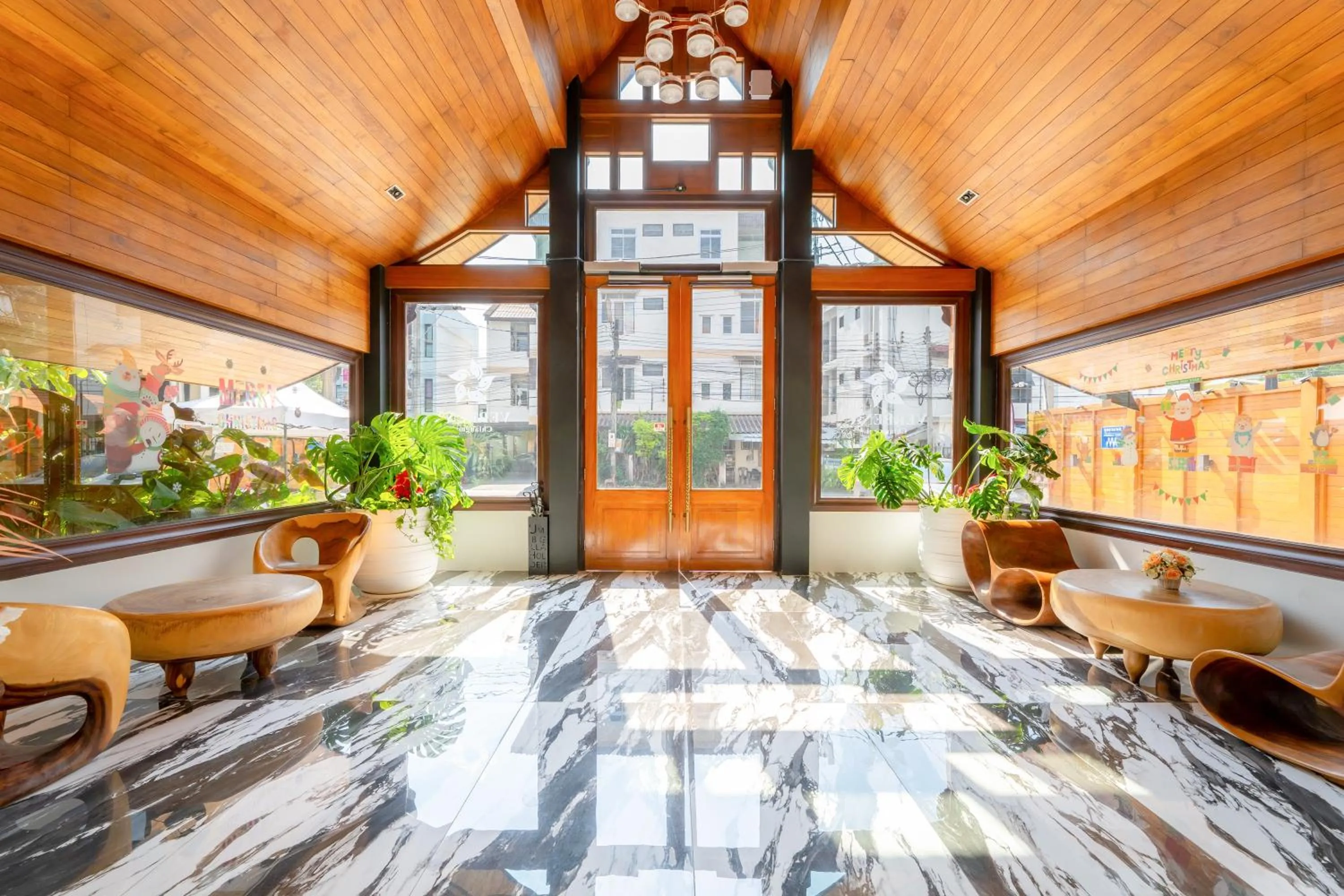 Living room in Verbena Chiangmai