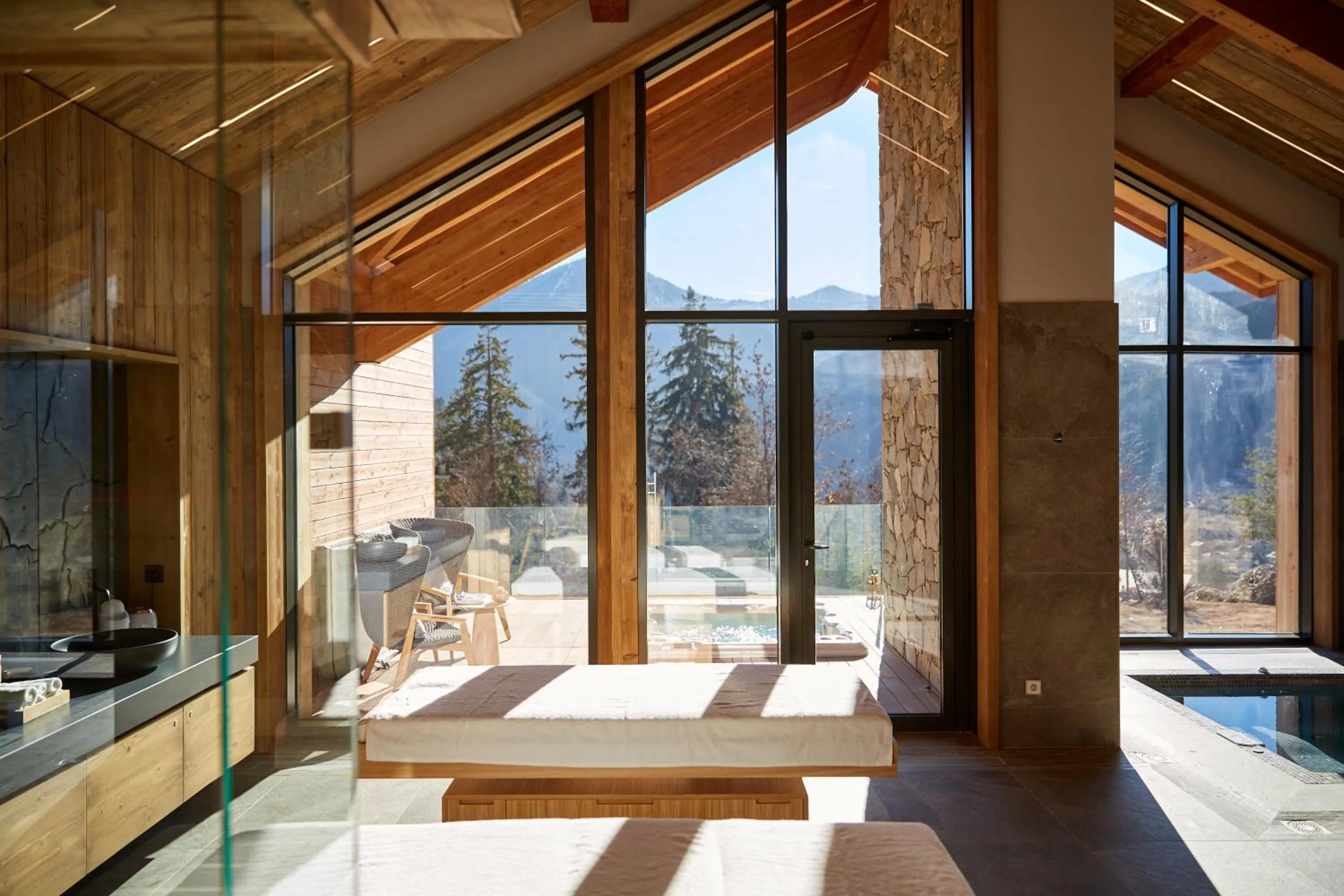 Spa and wellness centre/facilities in Pure Montagne Resort & Spa