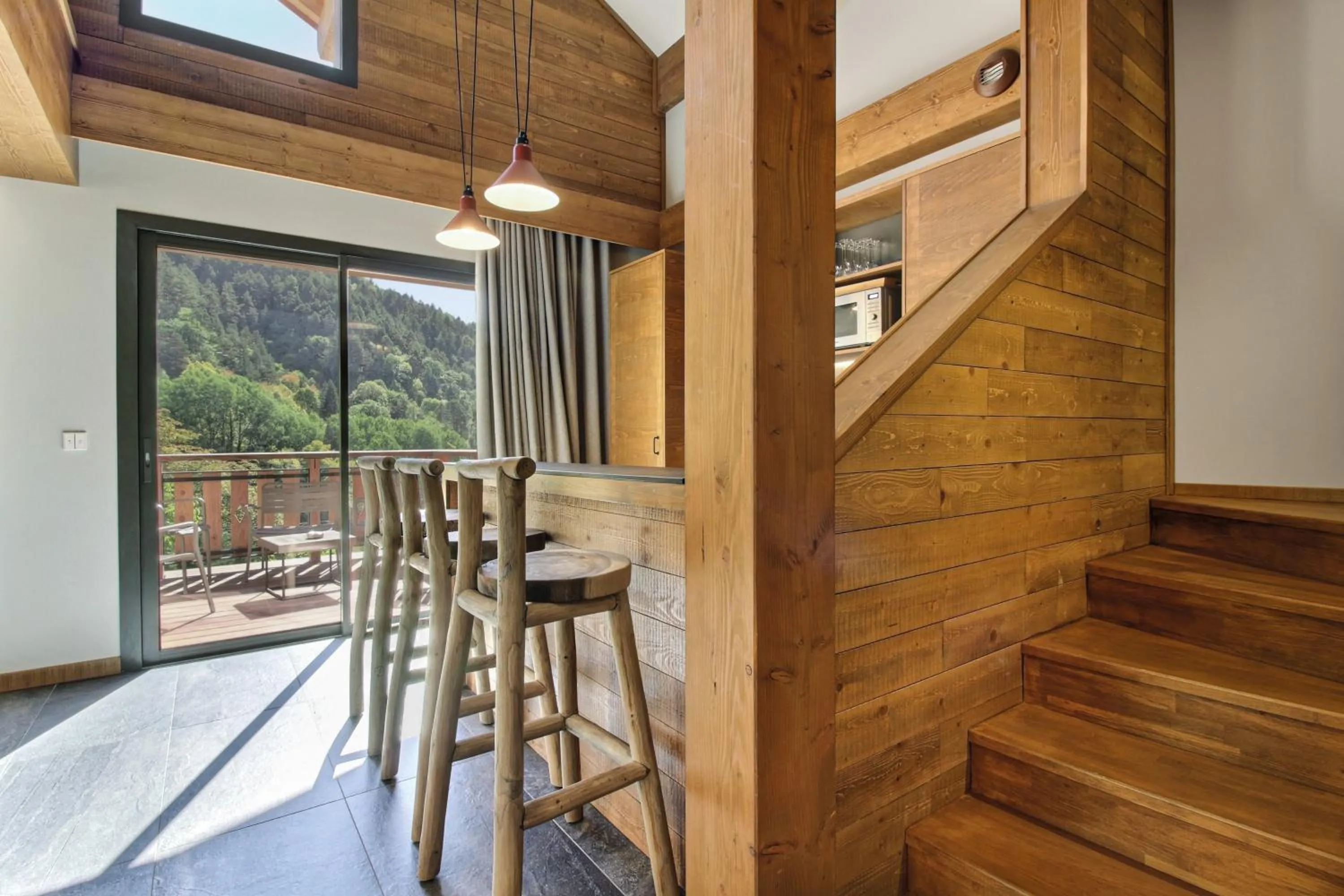 Seating area in Pure Montagne Resort & Spa