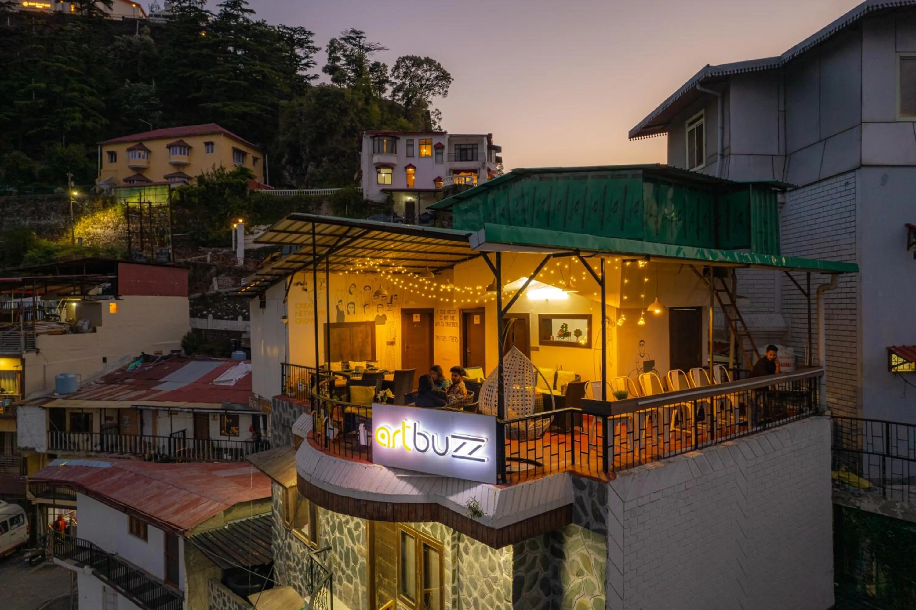 Property building in The Social Stays Mussoorie