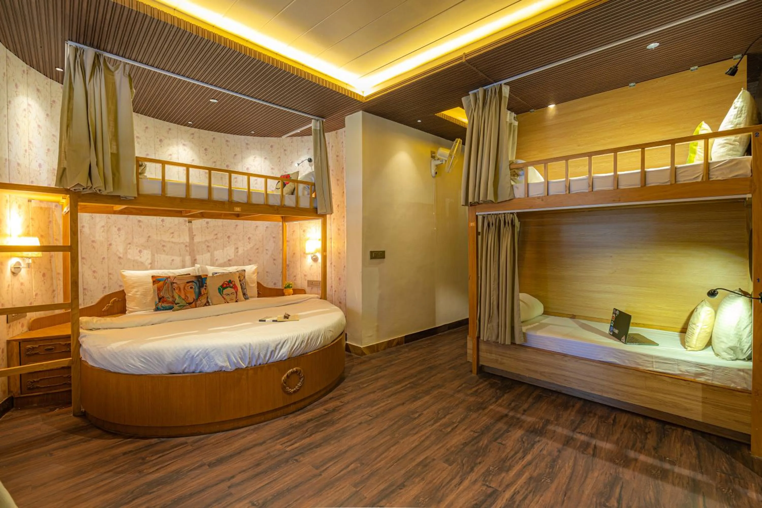 Bed in The Social Stays Mussoorie