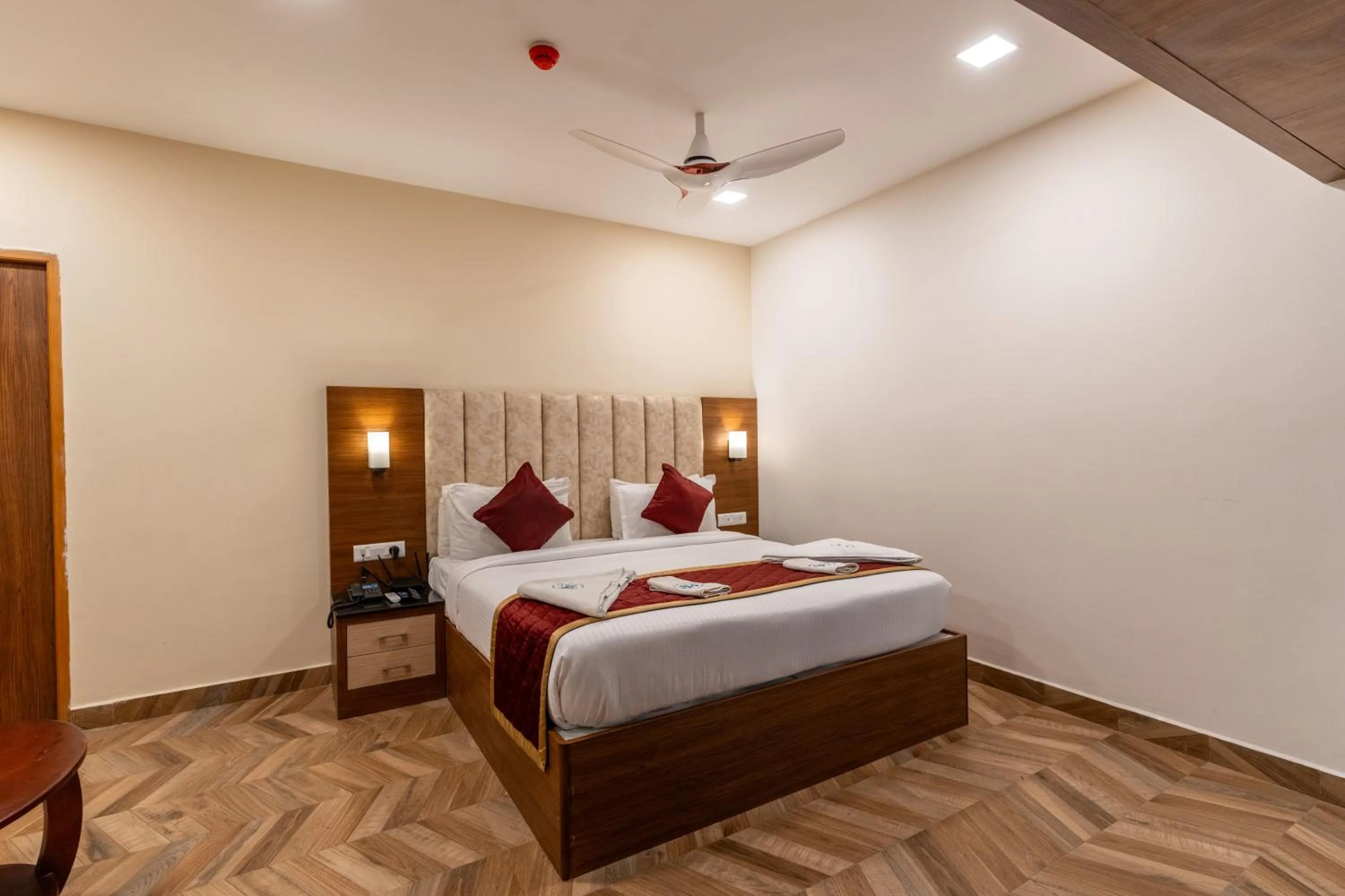 Bed in HOTEL BLUEMOON