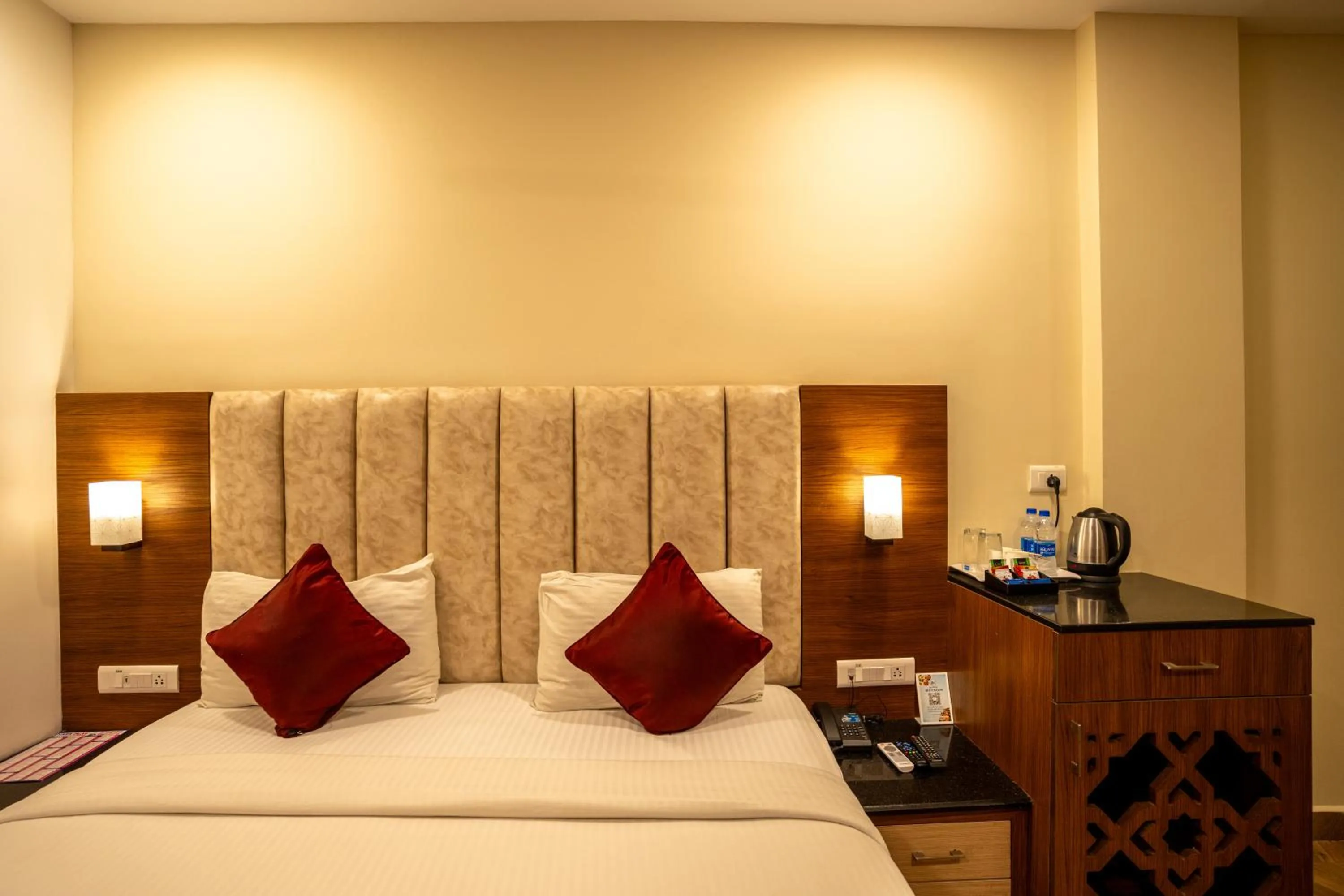 Bed in HOTEL BLUEMOON