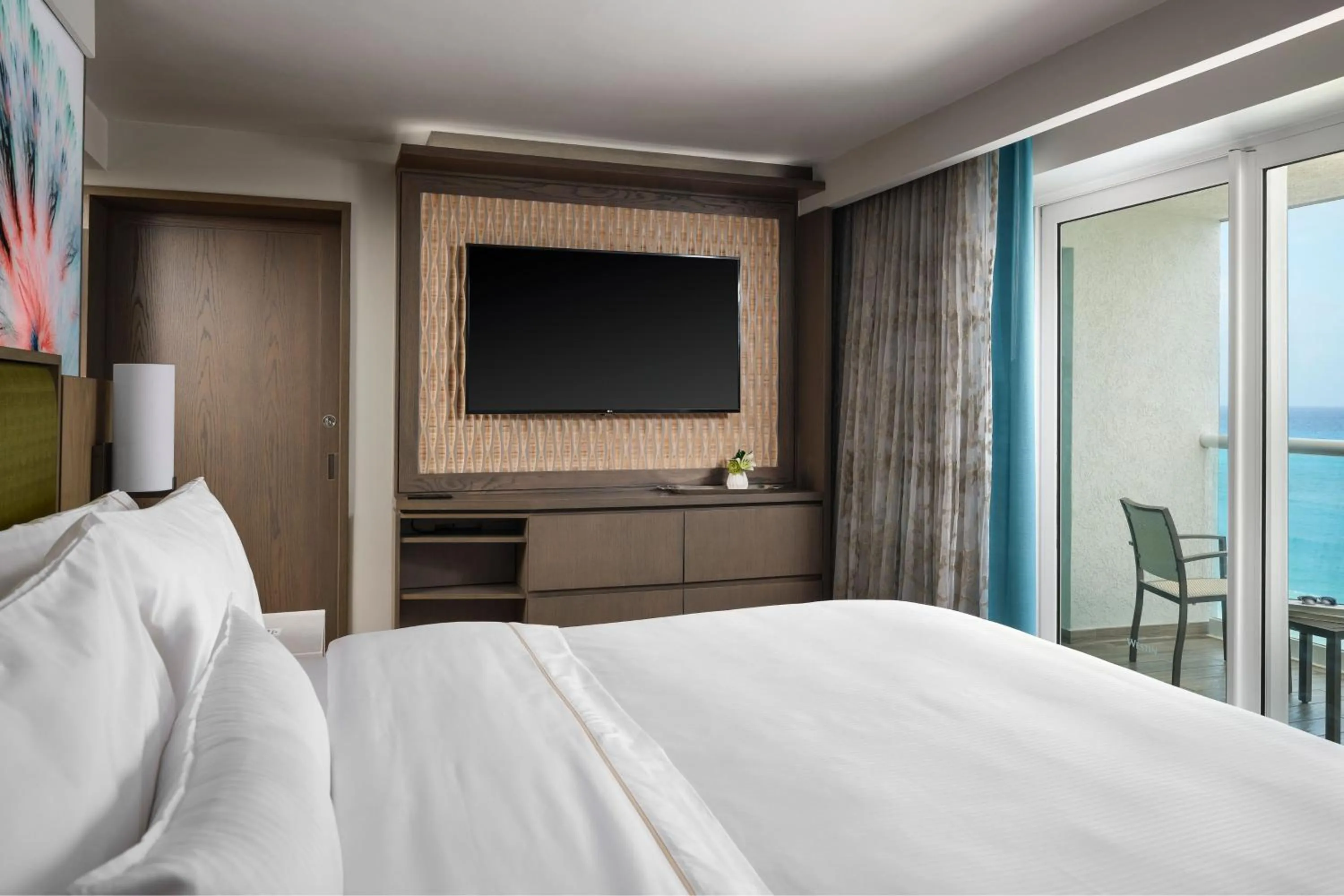 Bedroom, Bed in The Westin Cancun Resort Villas & Spa