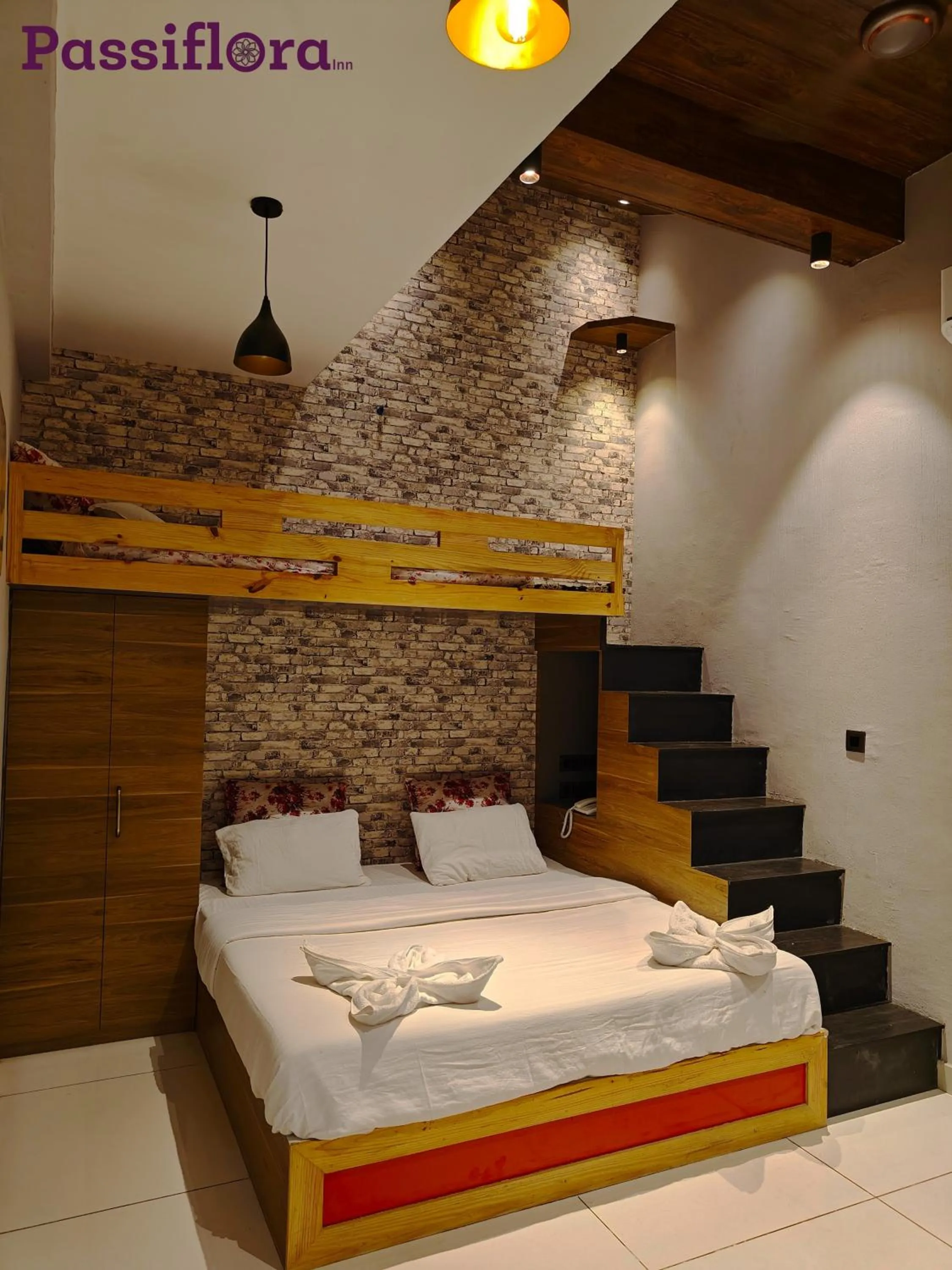 Bedroom in Passiflora Beach Resort Alibaug