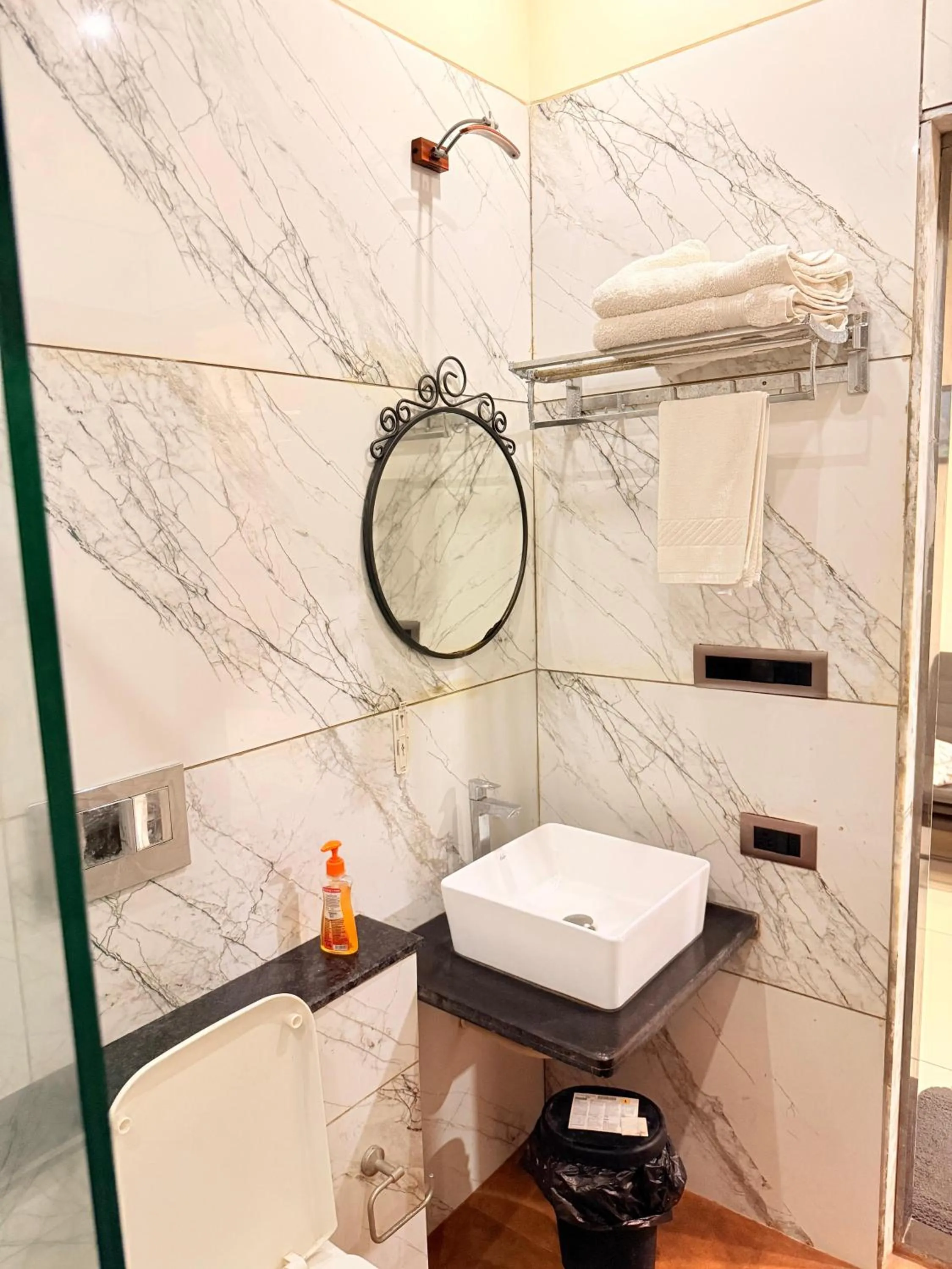 Toilet in Passiflora Beach Resort Alibaug