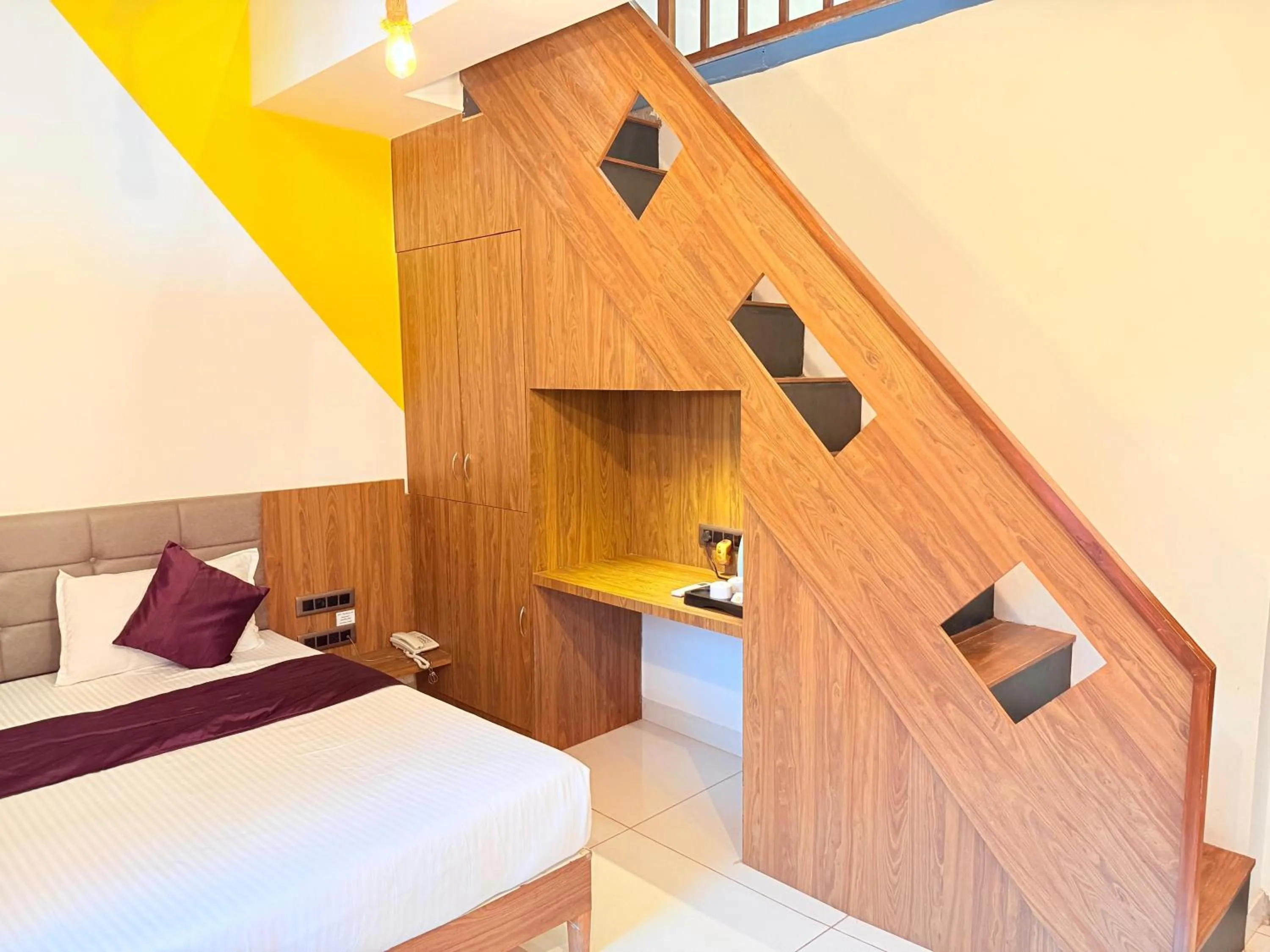 Bedroom in Passiflora Beach Resort Alibaug