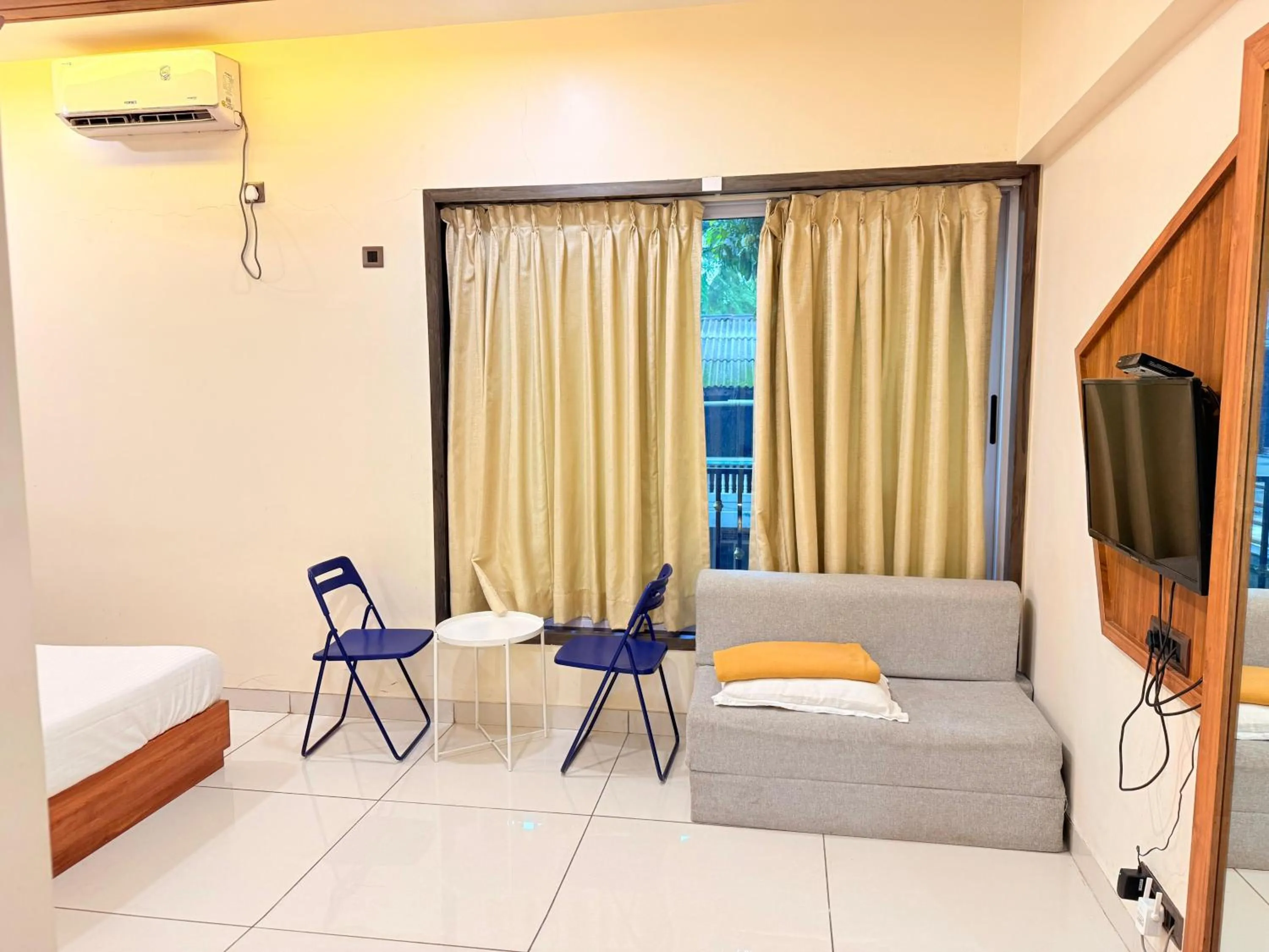 Bedroom in Passiflora Beach Resort Alibaug