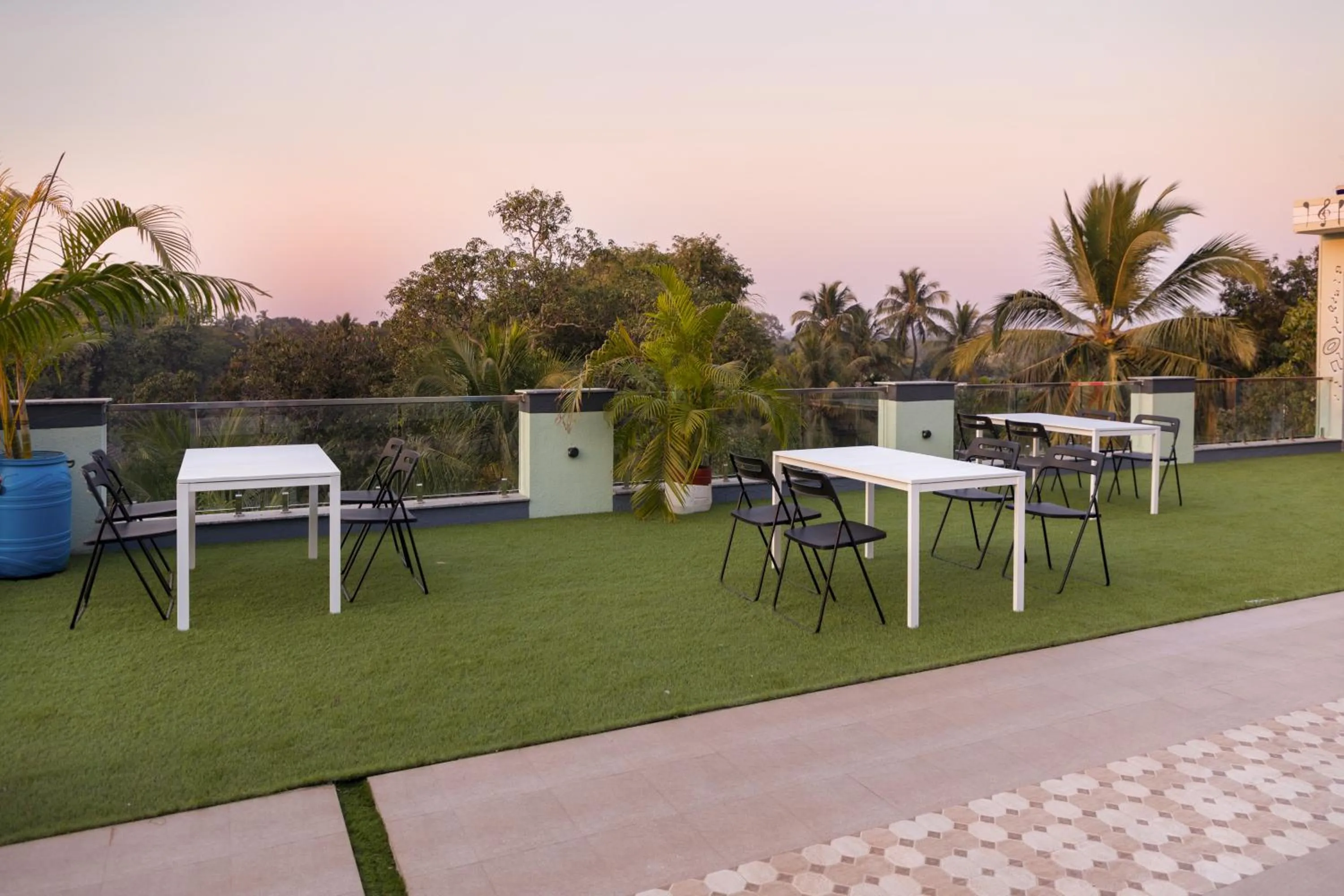 Garden in Passiflora Beach Resort Alibaug