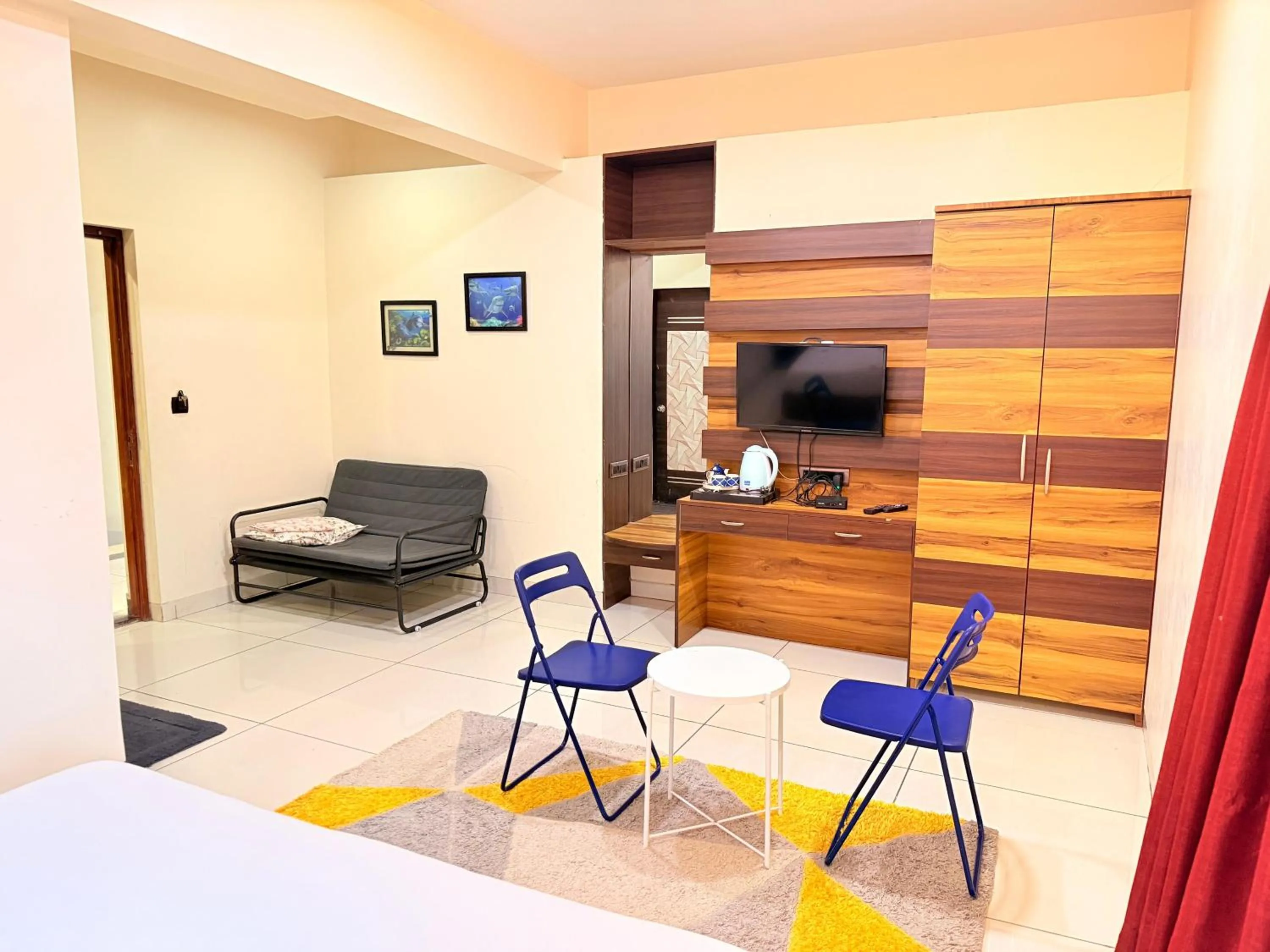 Bedroom in Passiflora Beach Resort Alibaug