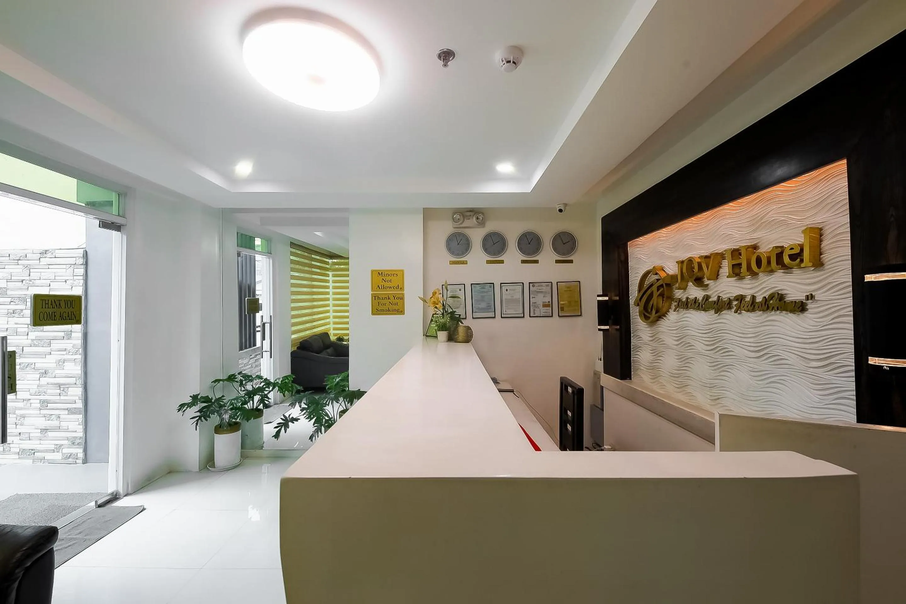 Lobby or reception in JQV Hotel