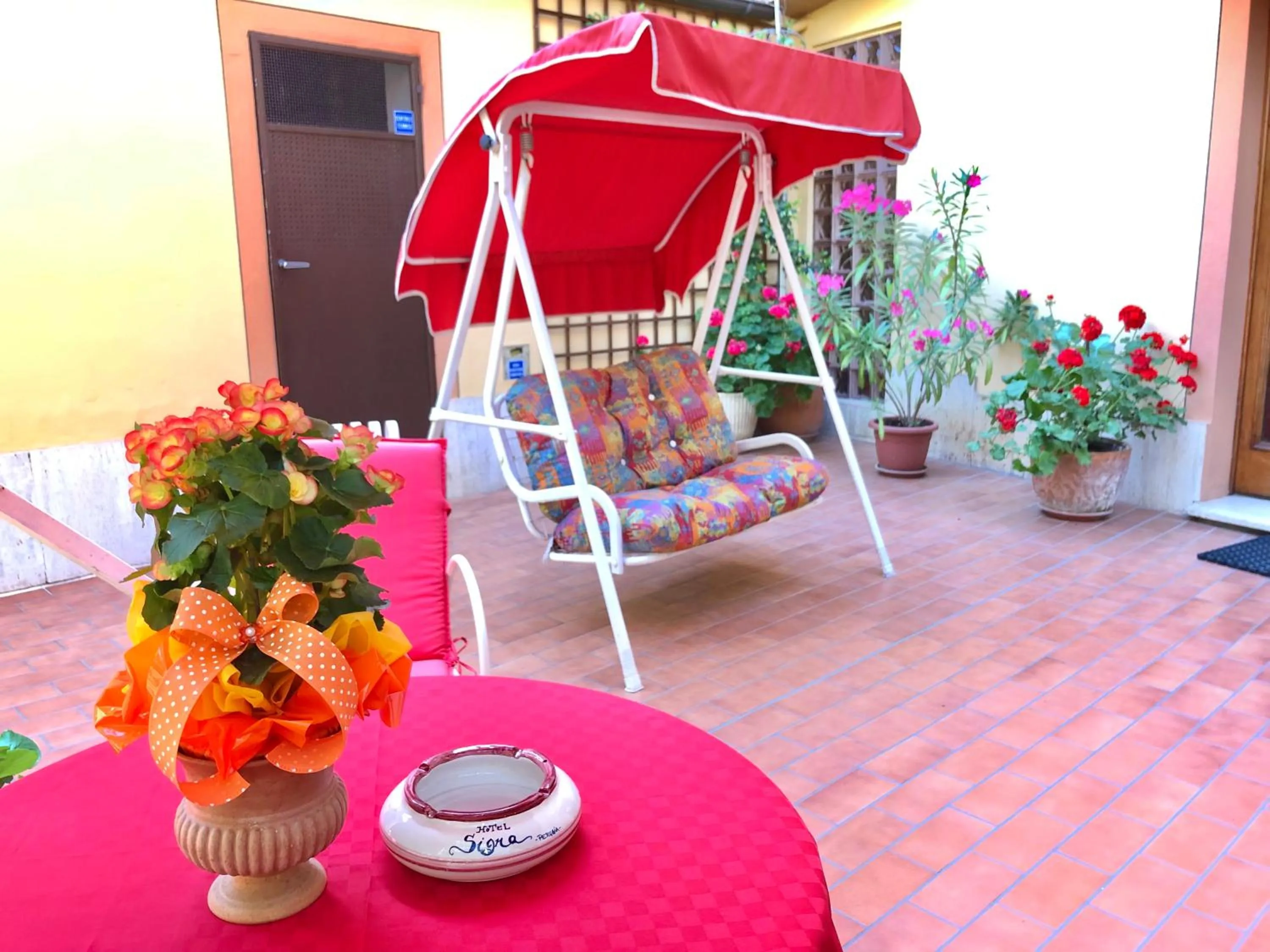 Patio in Hotel Signa
