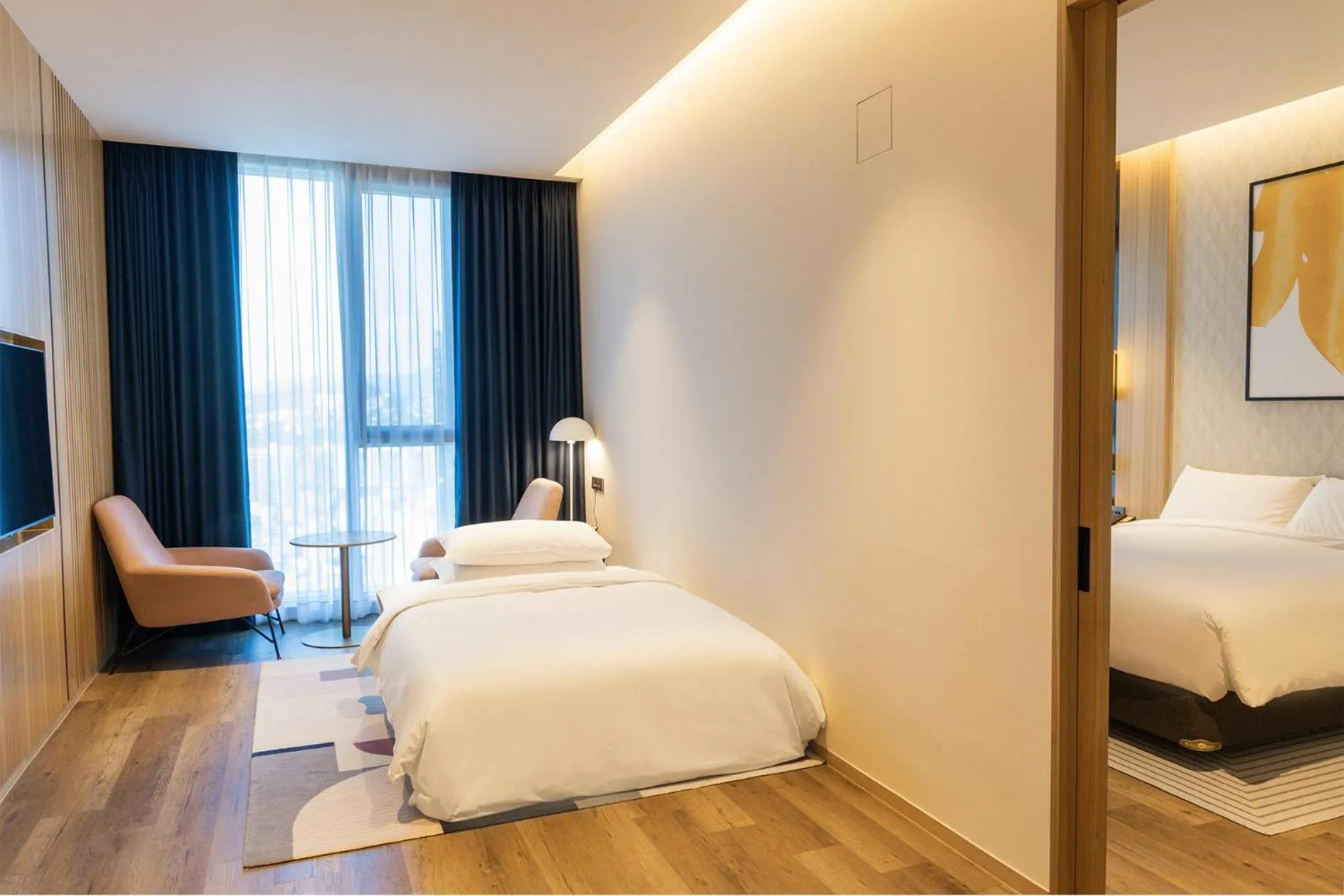 Bed in voco Seoul Gangnam by IHG