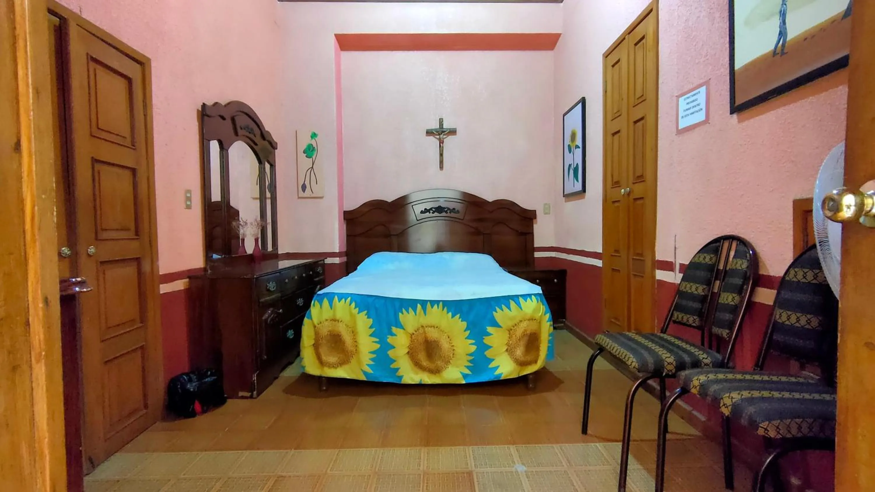 Bedroom in OYO Posada Santa Cecilia, Jerez Zacatecas