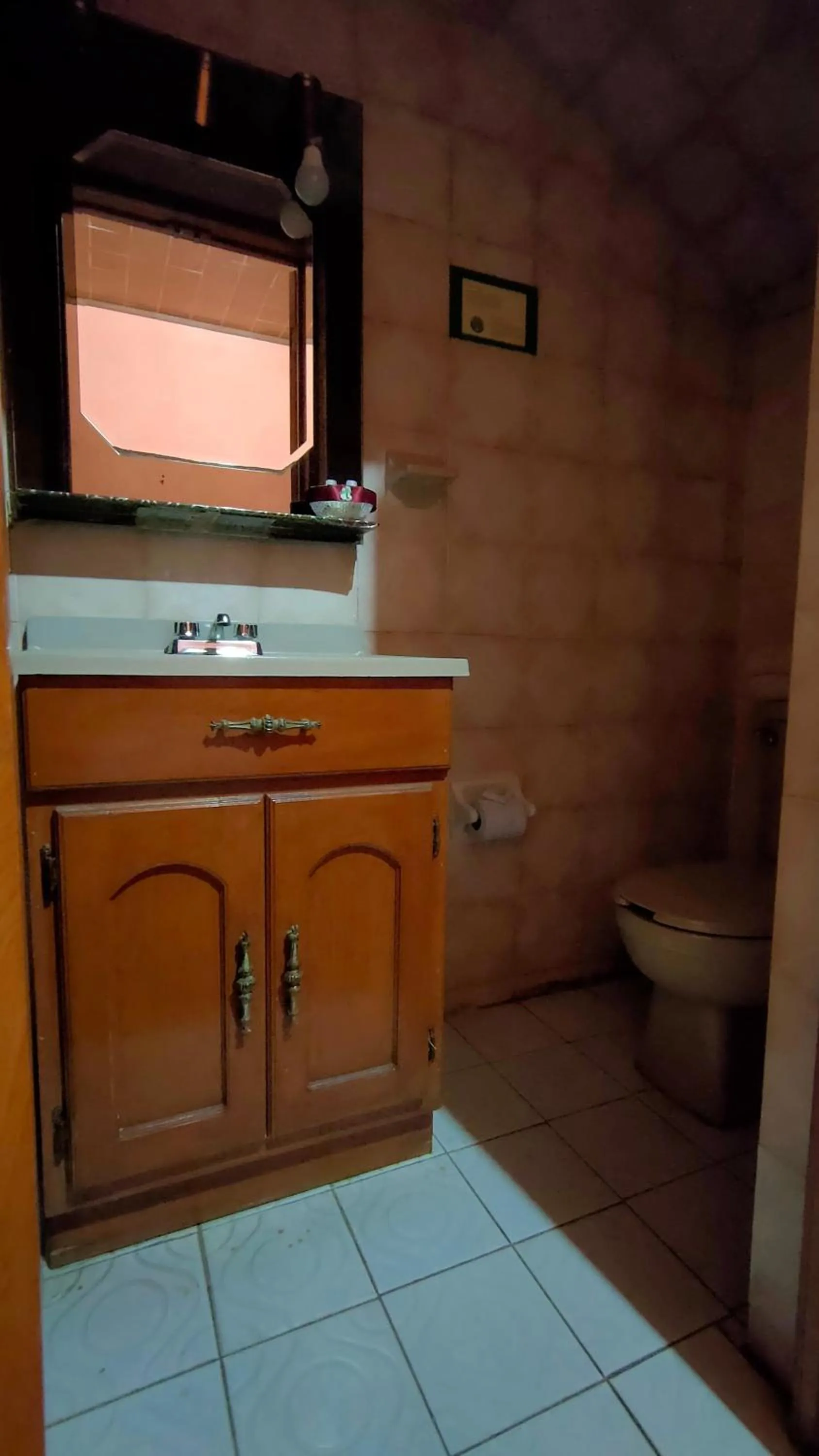 Bathroom in OYO Posada Santa Cecilia, Jerez Zacatecas