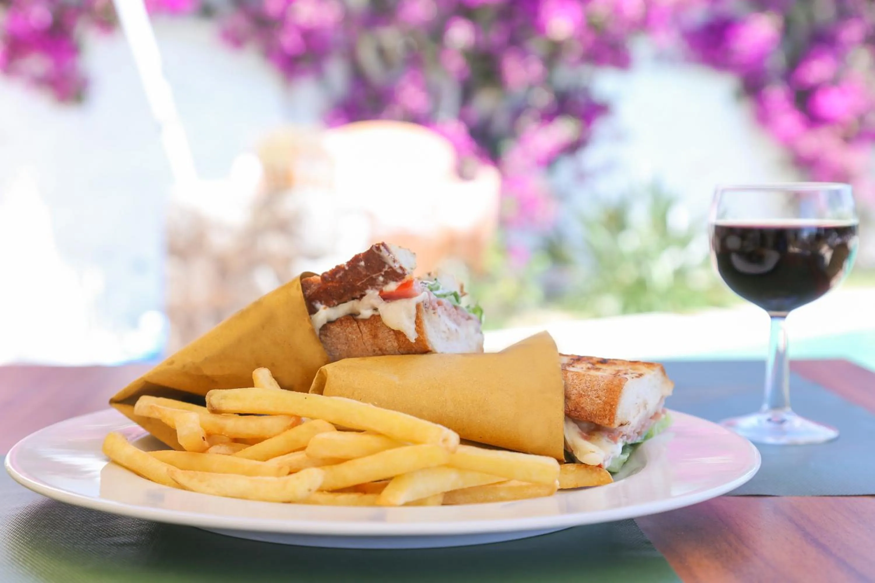 Food close-up in Hotel Loreley