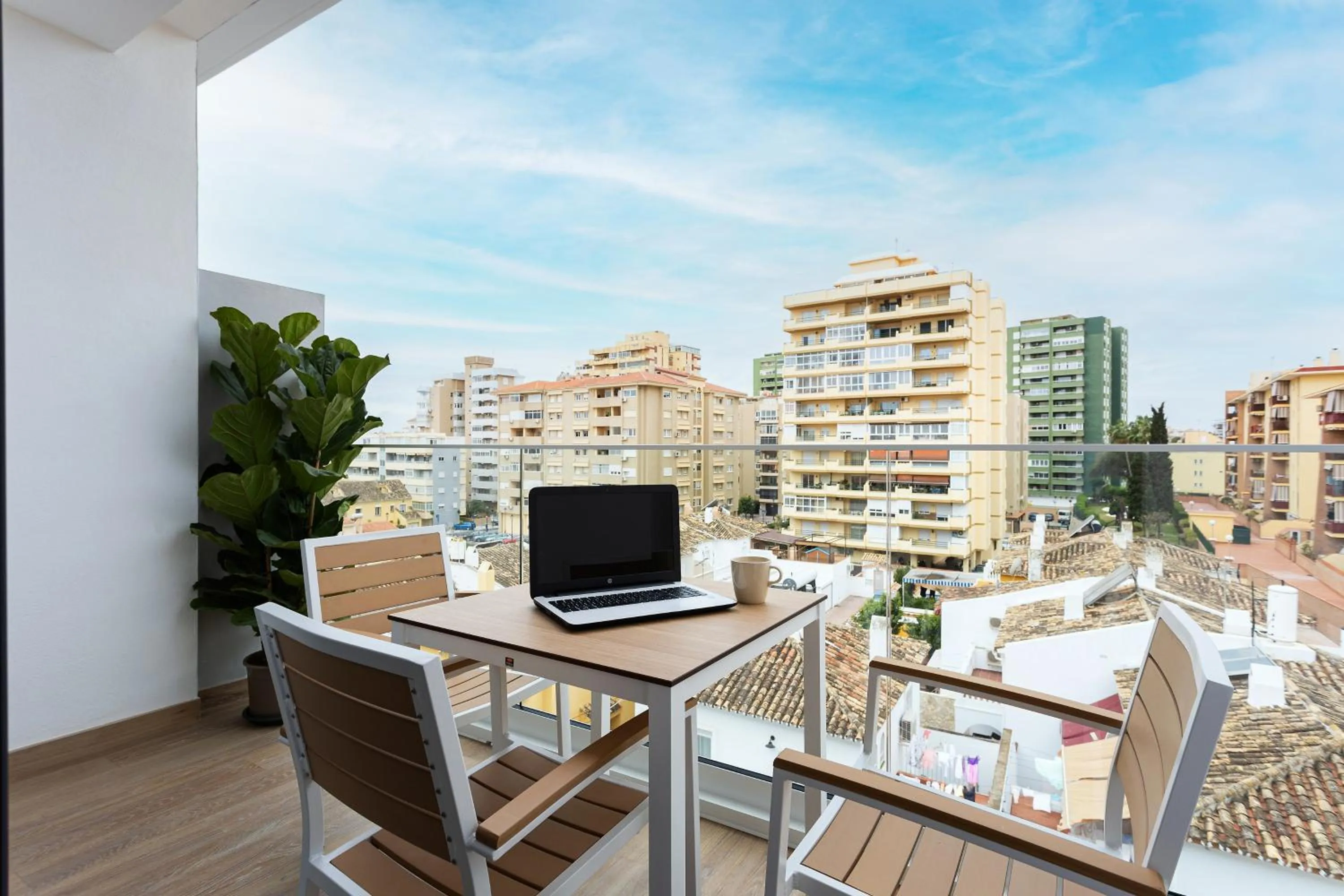 Balcony/Terrace in Caleyro Boutique Apartments - "Parking incluido"