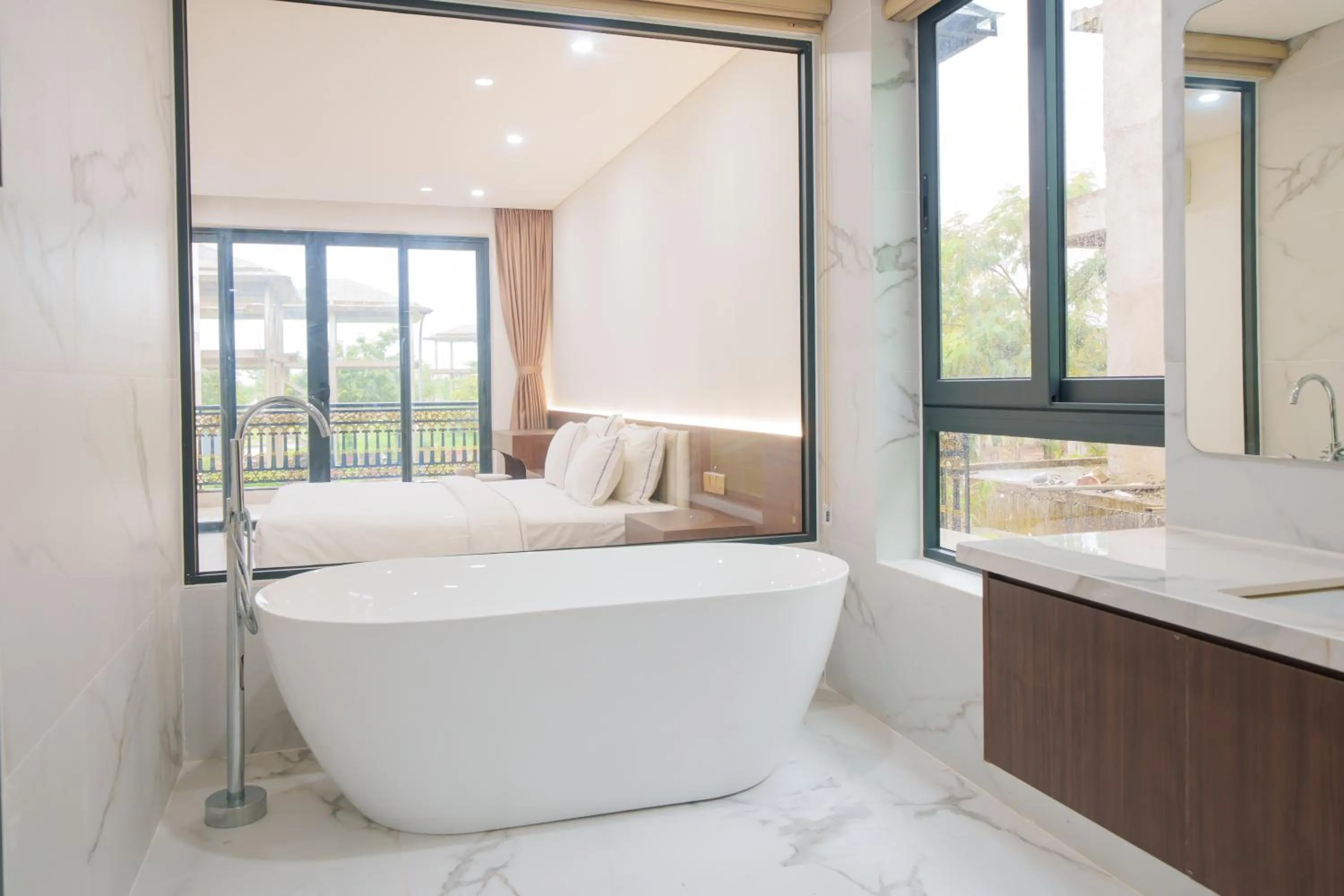 Bathroom in Cami Riverside Resort Da Nang