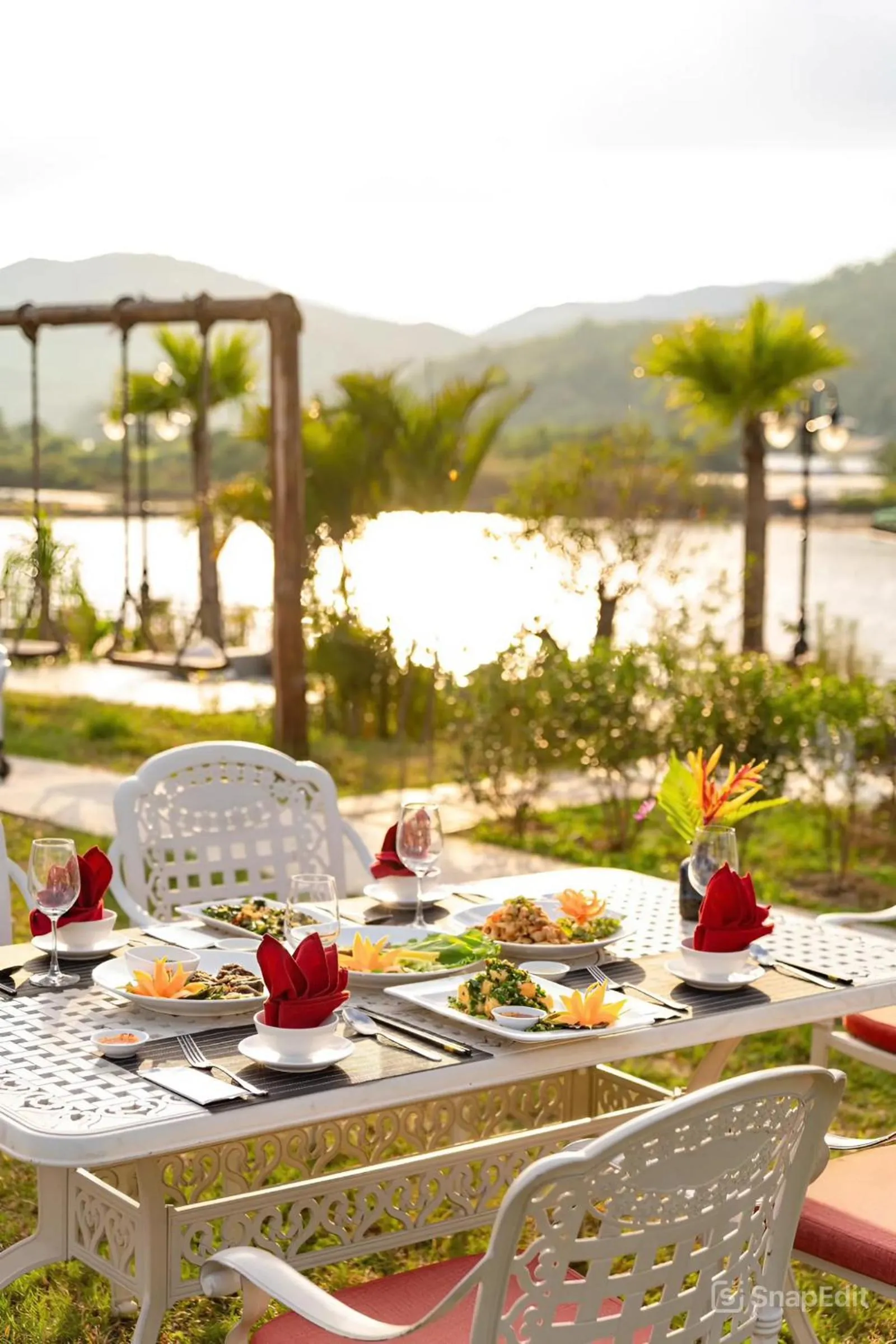 Natural landscape in Cami Riverside Resort Da Nang
