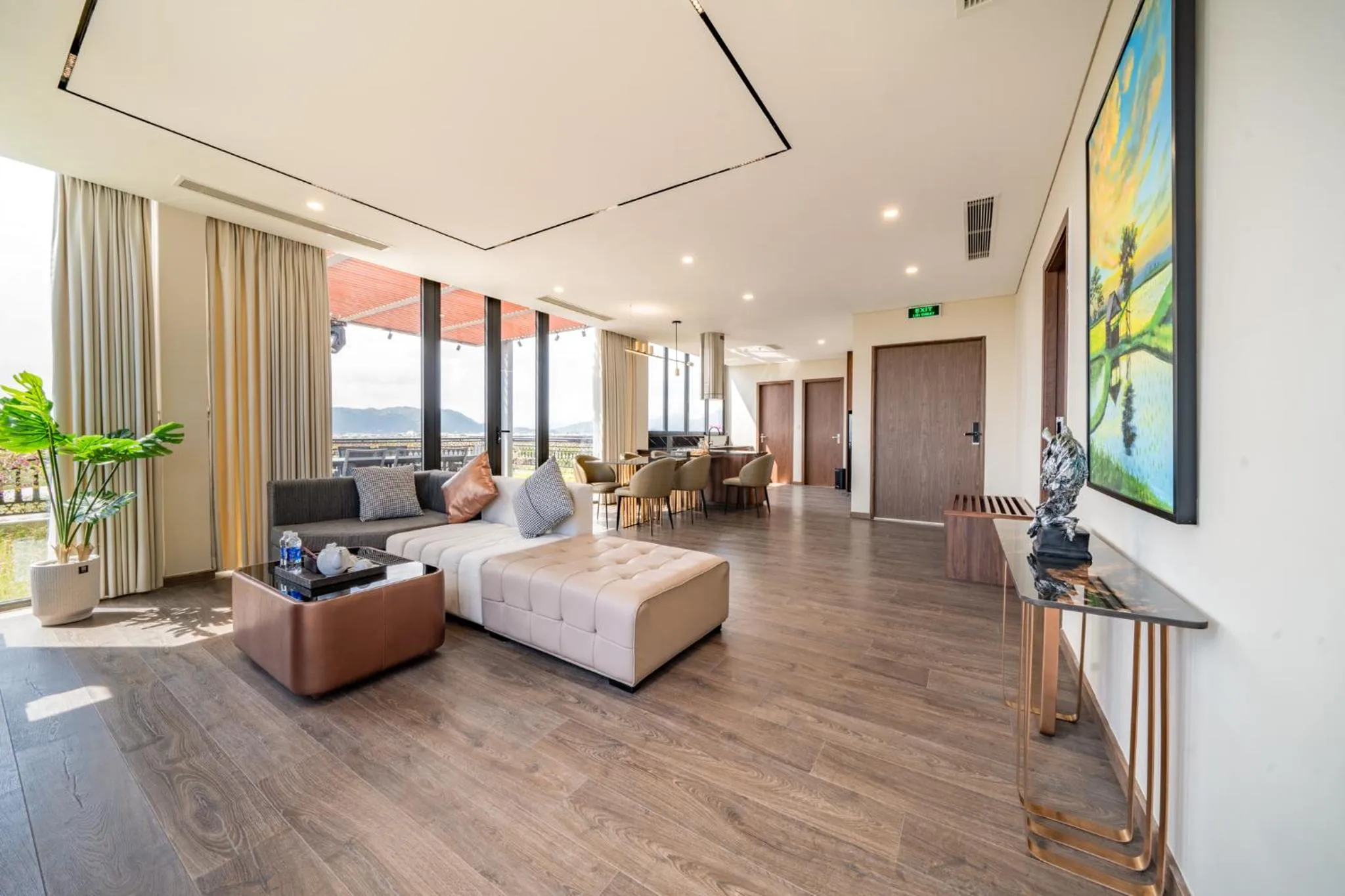 Living room in Cami Riverside Resort Da Nang