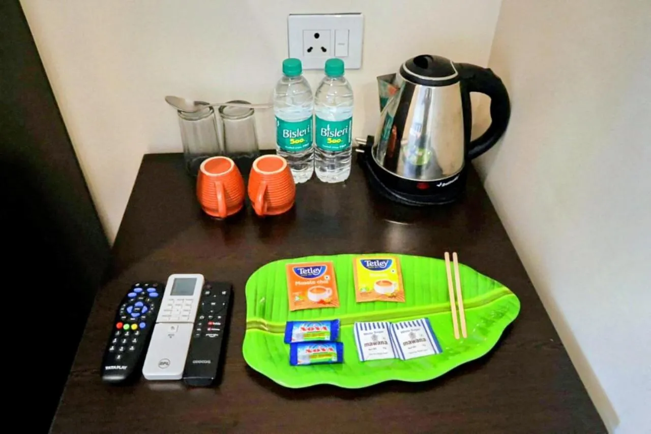 Coffee/tea facilities in Coastal Pearl Home Stay, Private Rooms & Villas Murudeshwar