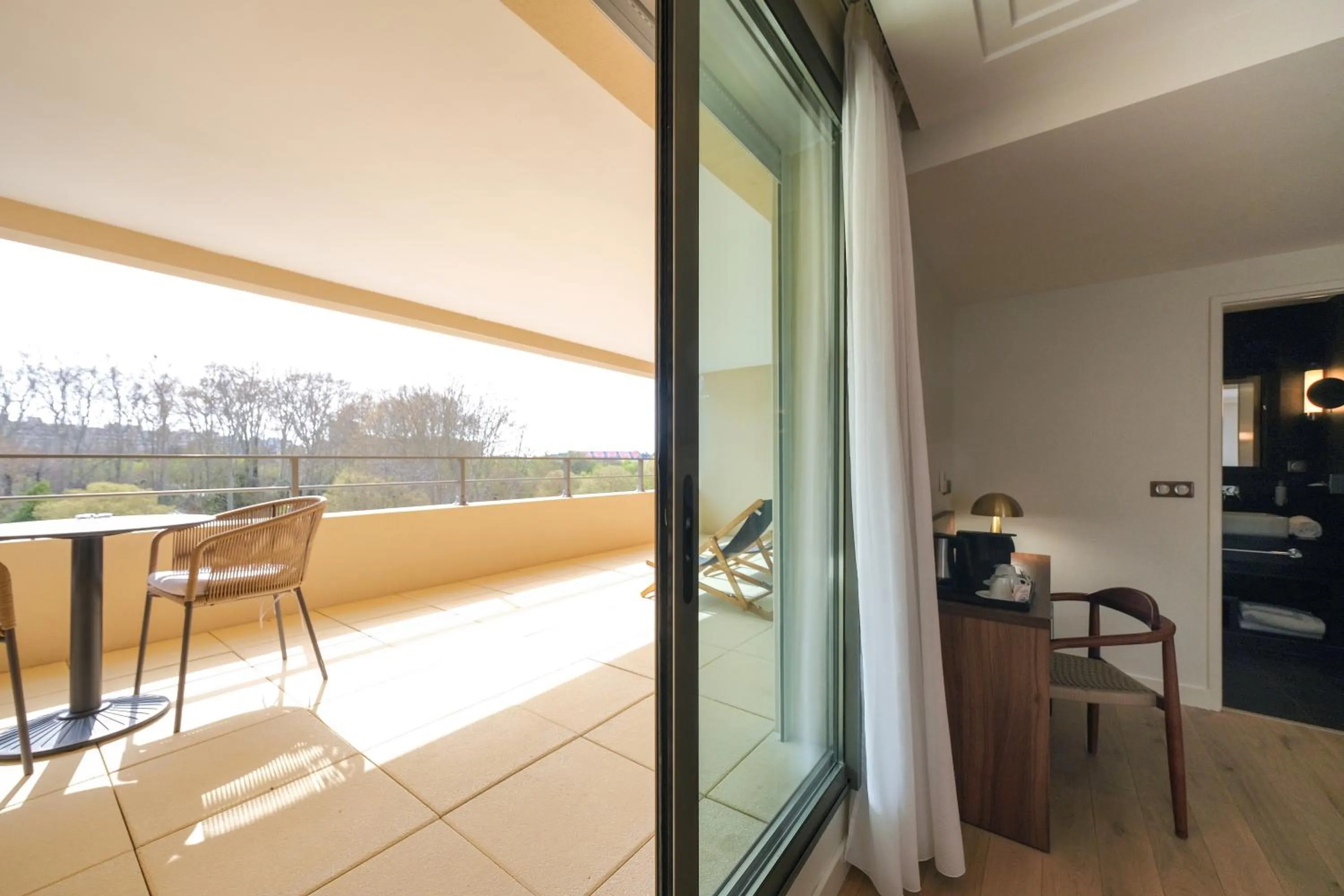 Balcony/Terrace in Zenitude Hotel La Valadière, Ascend Hotel Collection