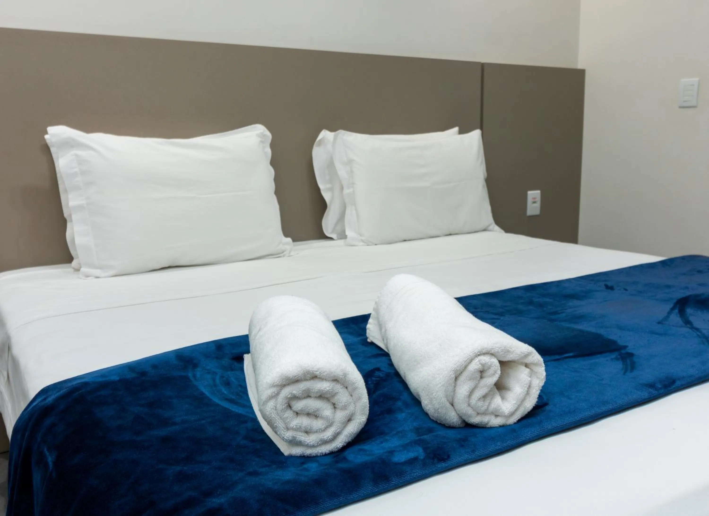 Bed in Hotel Conchas