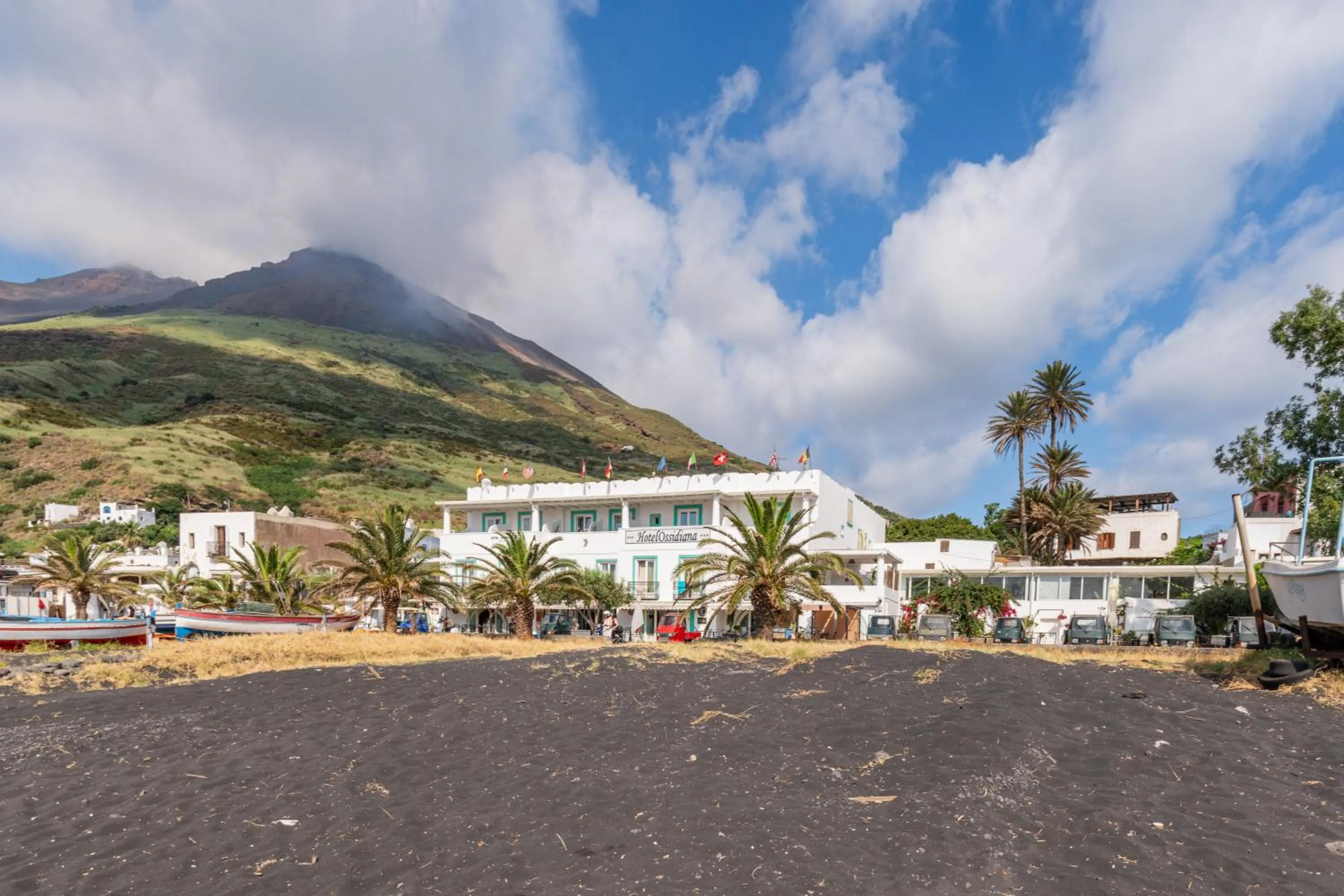 Property building in Hotel Ossidiana Stromboli Center