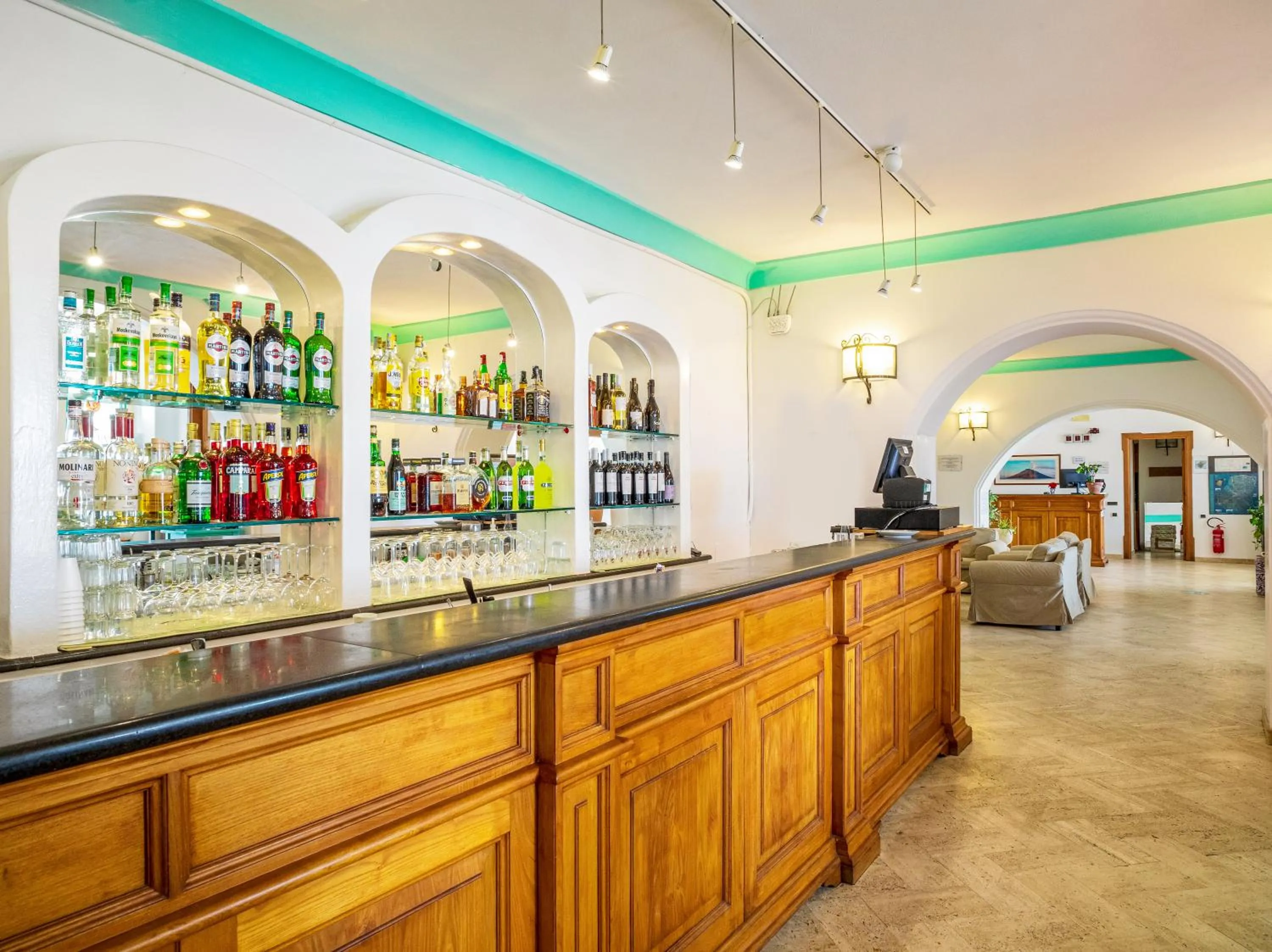 Lounge or bar in Hotel Ossidiana Stromboli Center