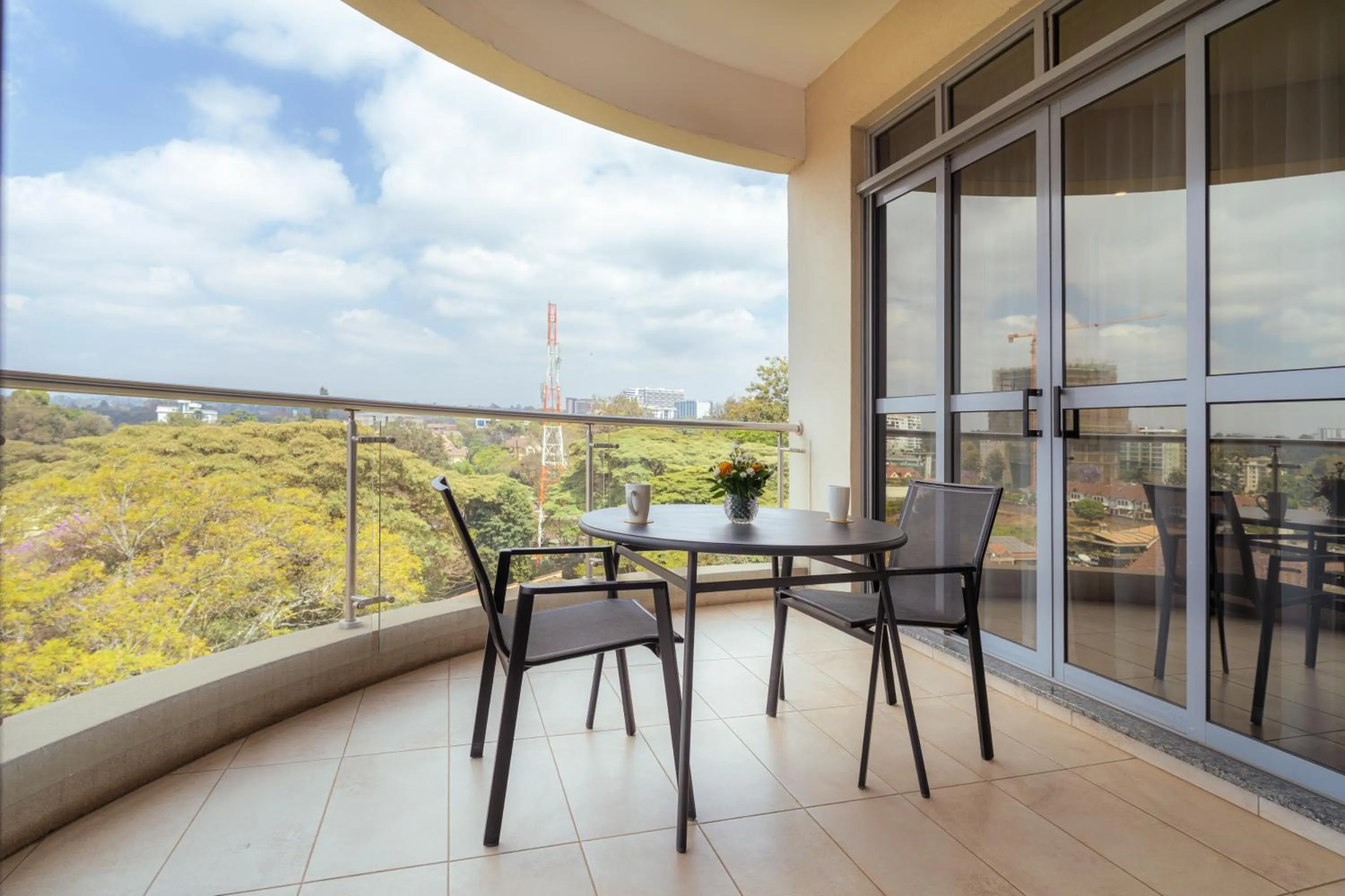 Balcony/Terrace in Dusit Princess Hotel Residences Nairobi