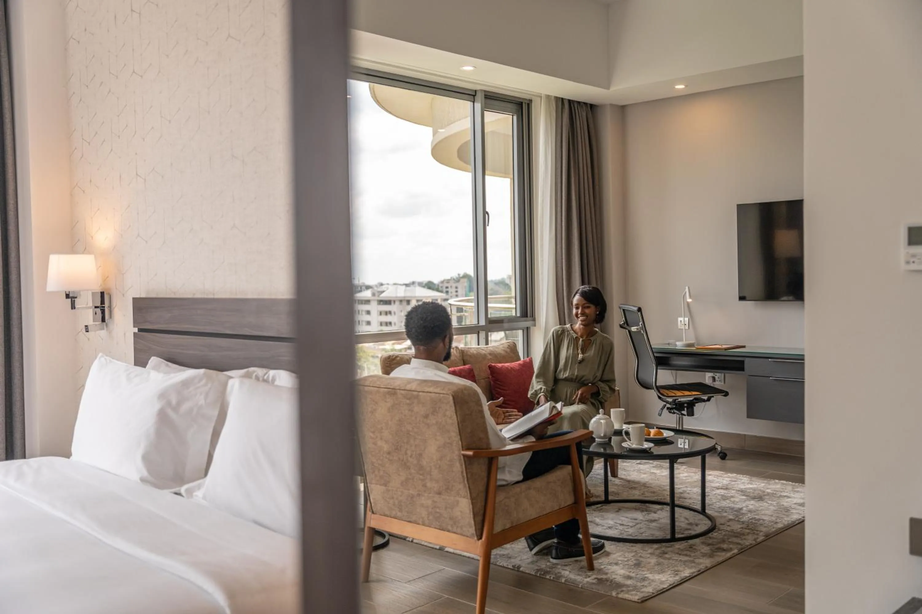 Bedroom, Bed in Dusit Princess Hotel Residences Nairobi