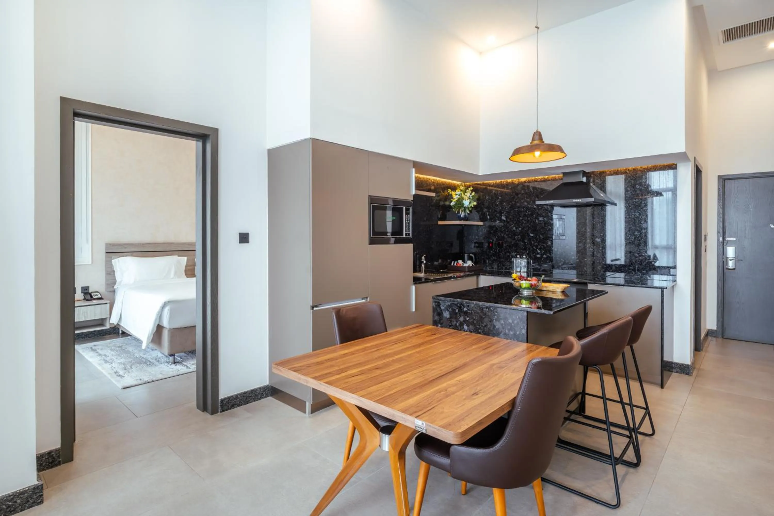 Kitchen or kitchenette in Dusit Princess Hotel Residences Nairobi